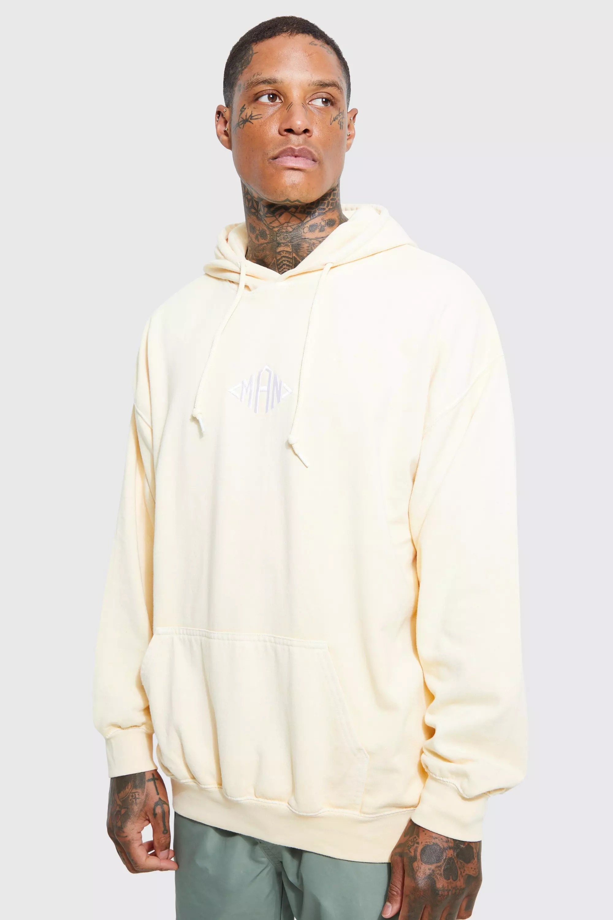 Oversized Washed Hoodie