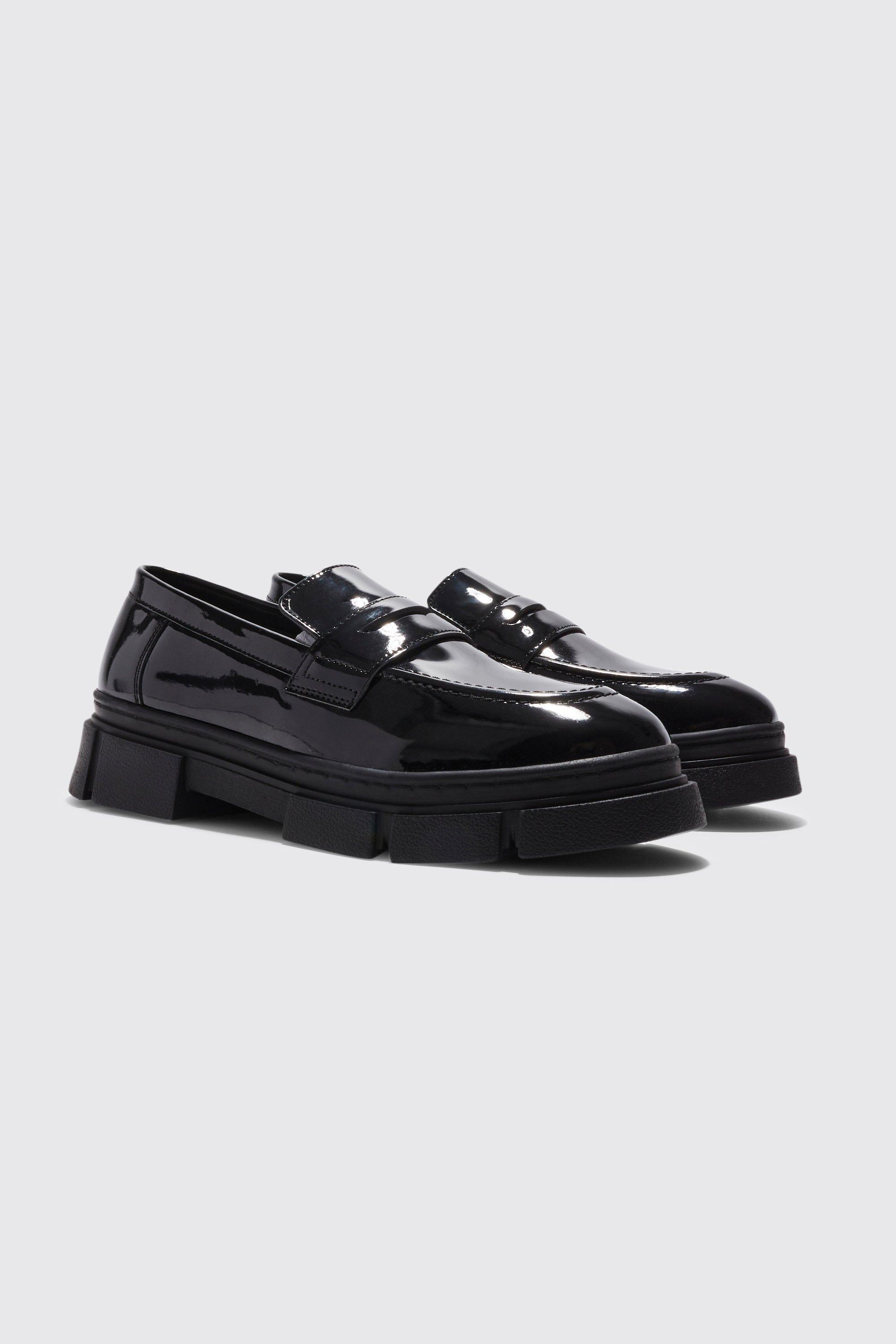 Boohoo Loafers Met Zool, Black