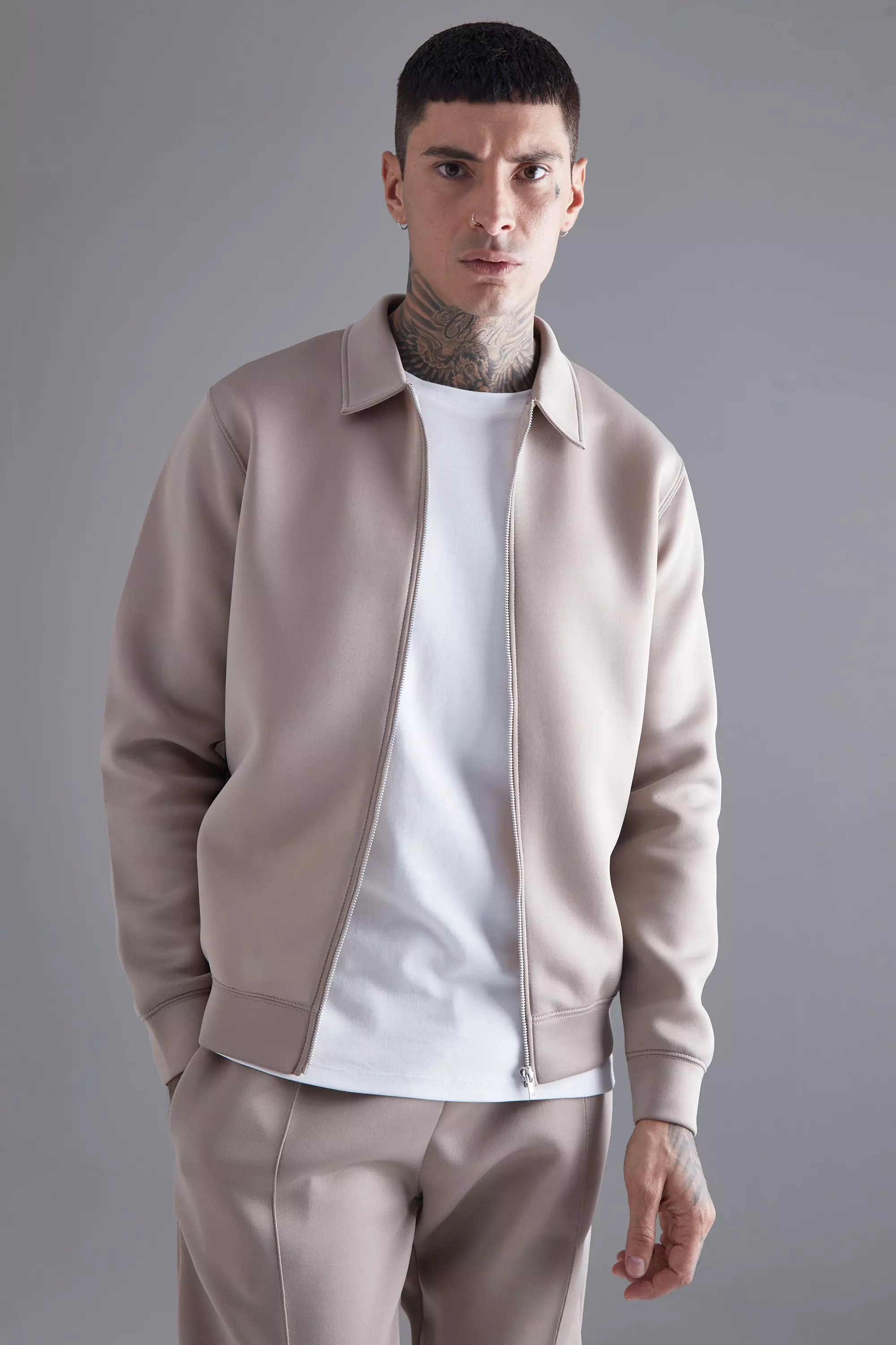 Bonded Scuba Harrington Jacket