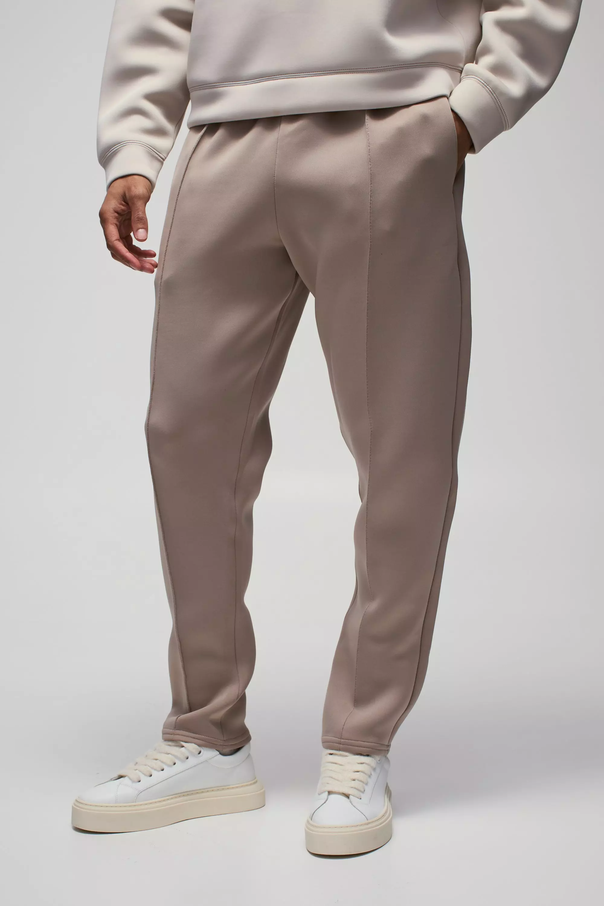 Scuba Sweatpants, Beige