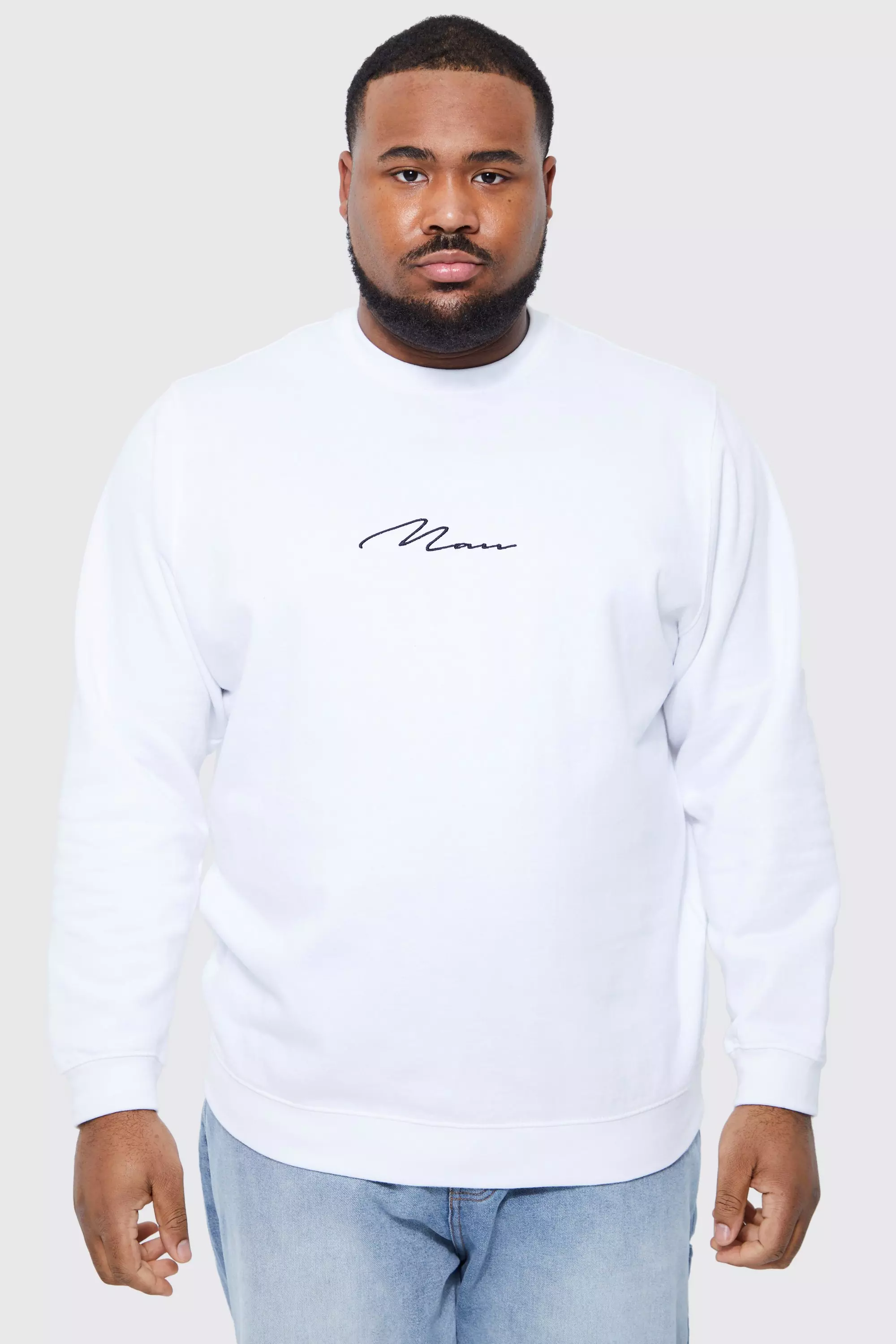 Boohoo man clearance sweatshirt