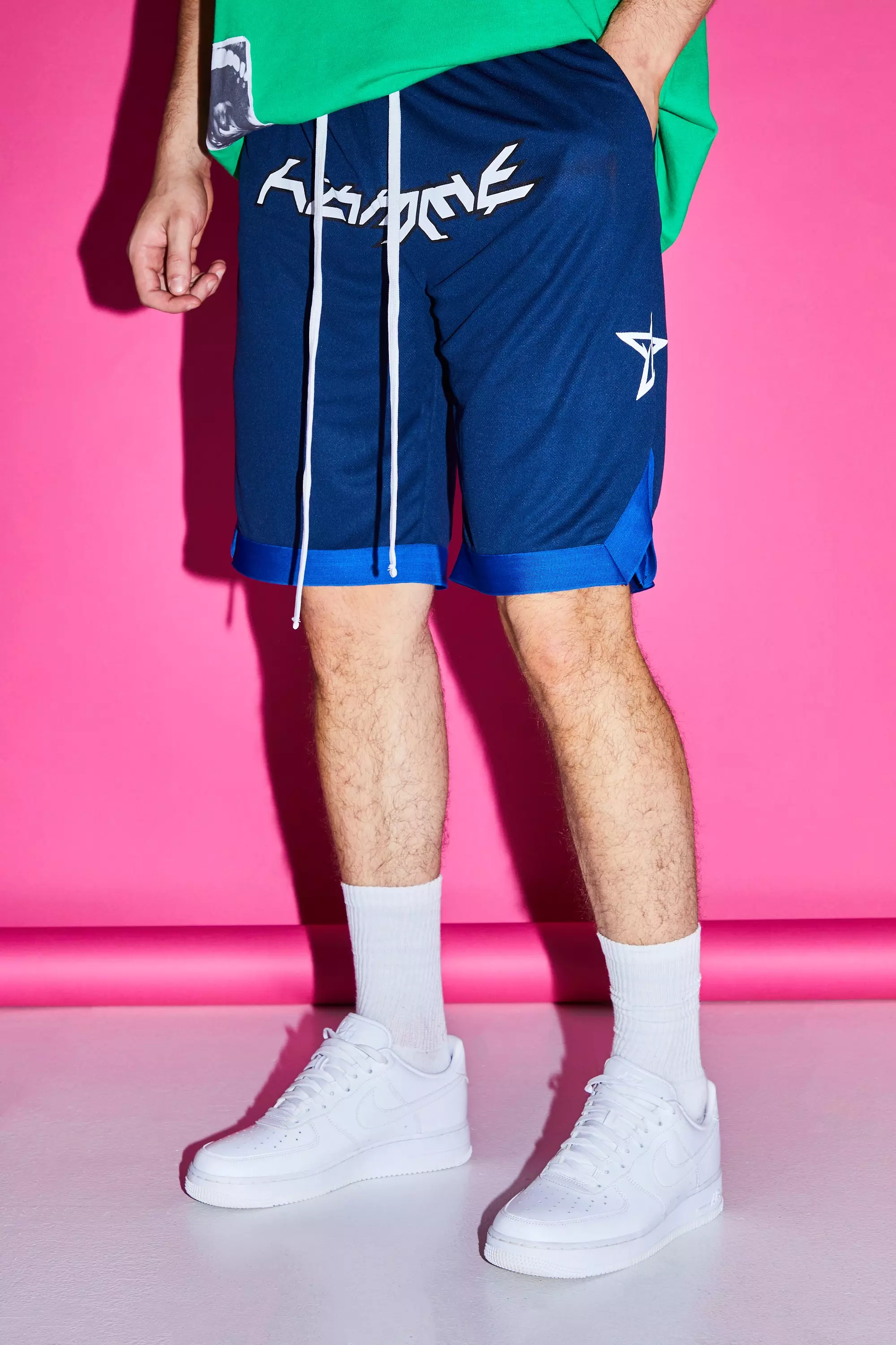 Mens tall basketball on sale shorts