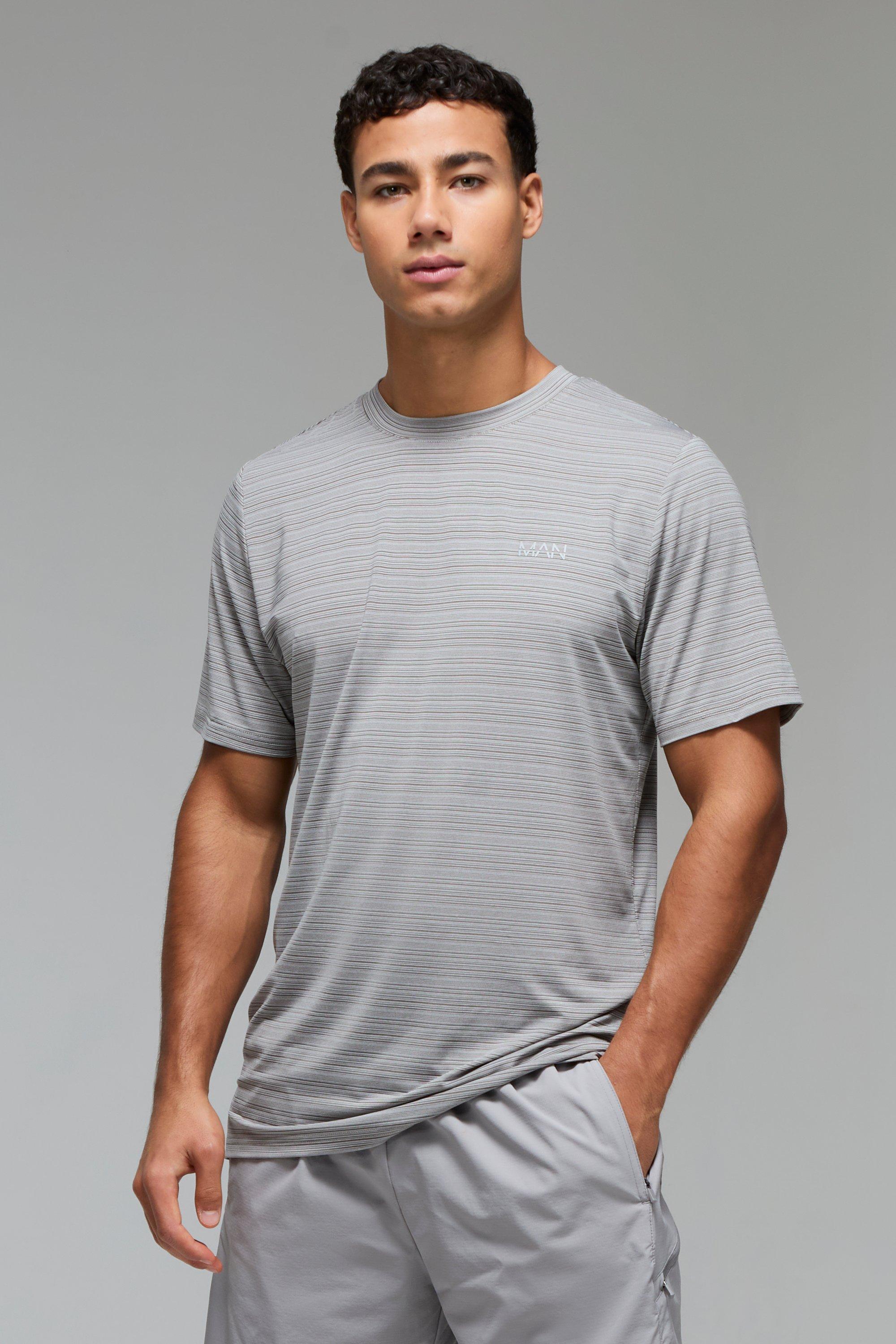 T-shirt Man Active leggera per alta performance, Grigio