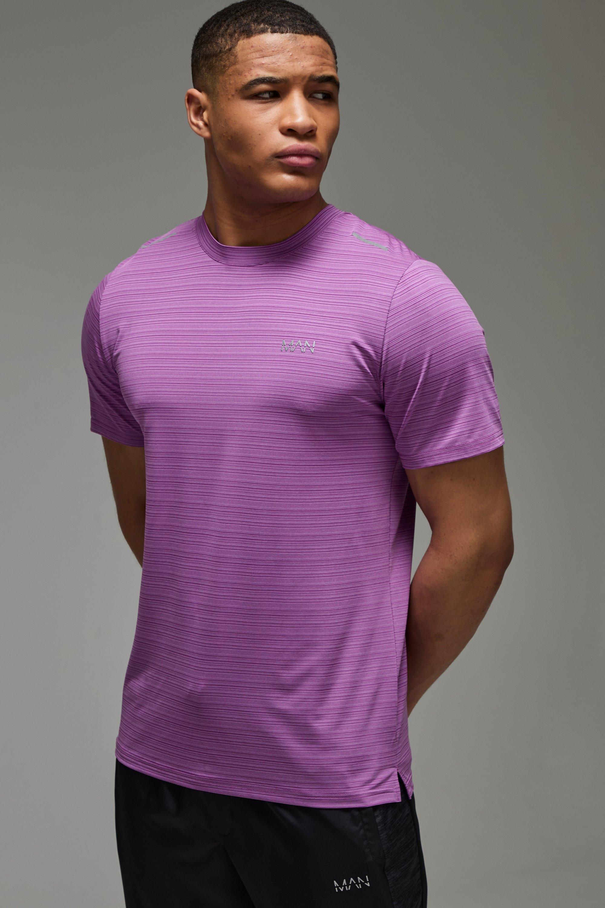 T-shirt Man Active leggera per alta performance, Purple