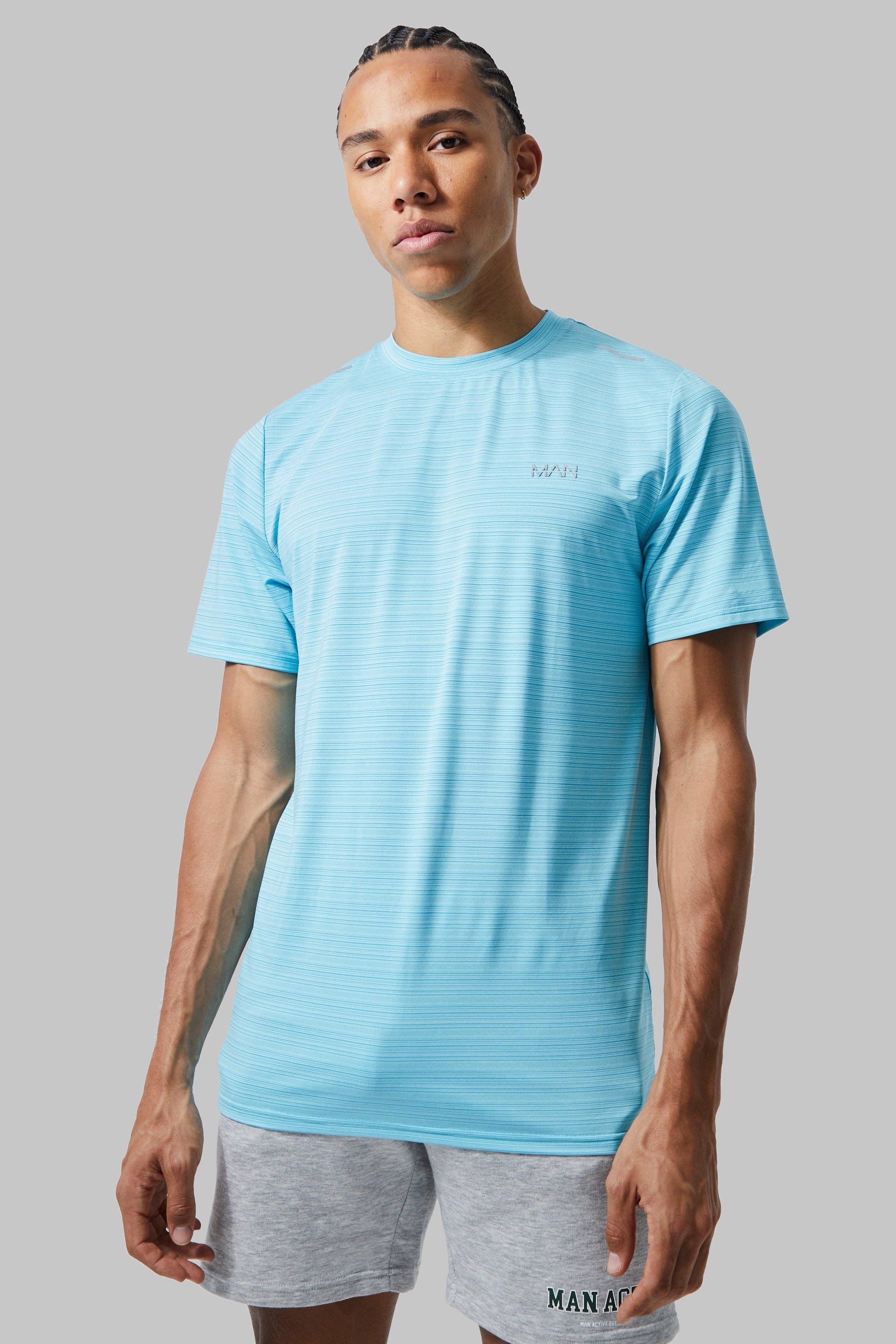 Image of Tall Man Active Lightweight Performance T-shirt, Azzurro