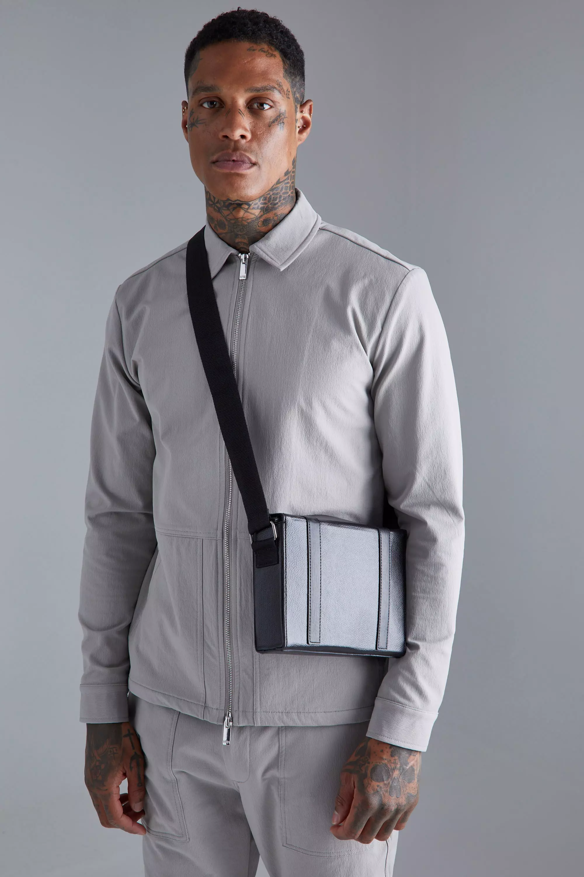 Rigid crossbody bag - Accessories - Men