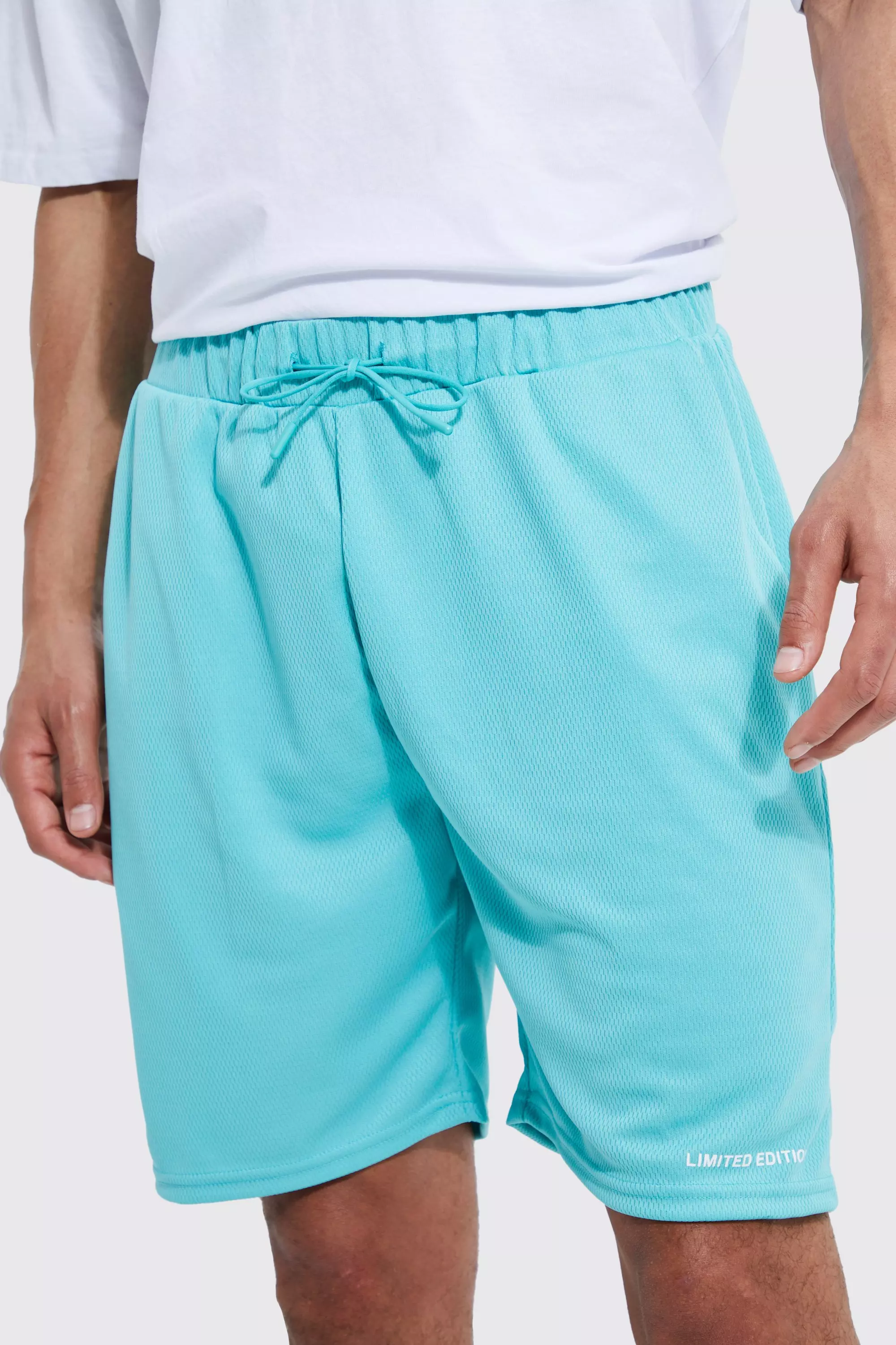 Tall Loose Fit, Short Length Limited Mesh Short