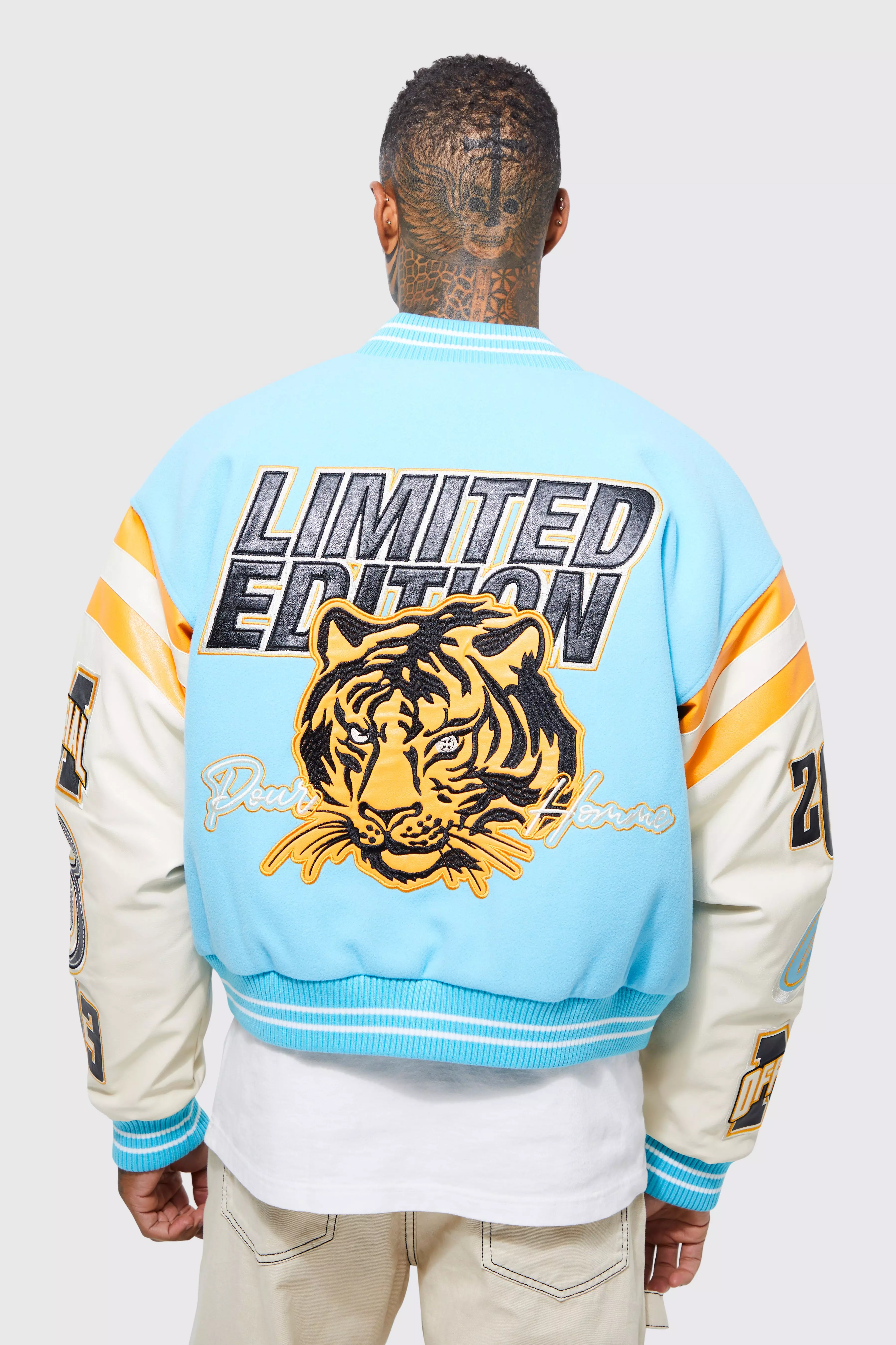 Tiger varsity clearance jacket