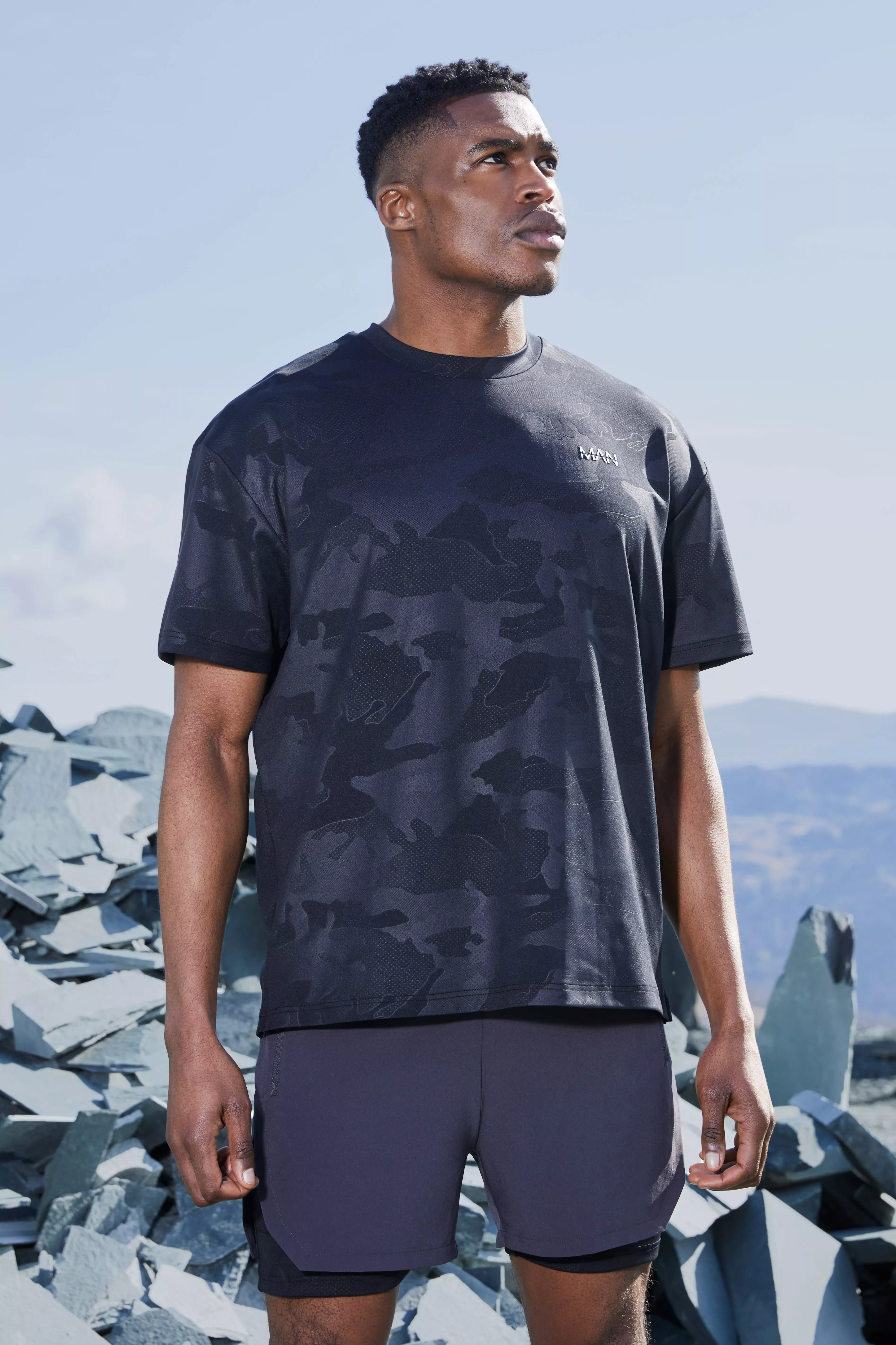 Oversized camo t outlet shirt