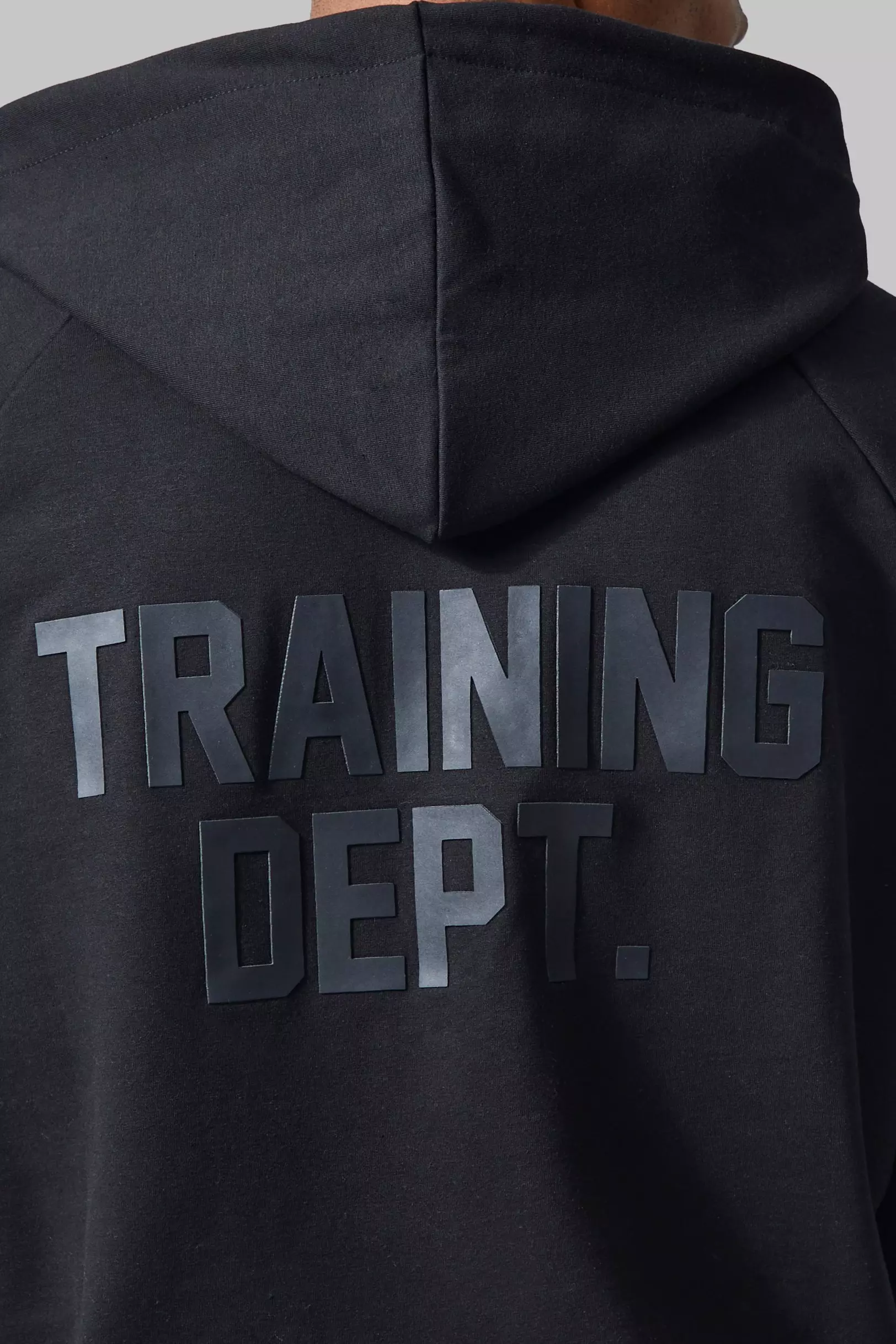 Man Active Training Dept Boxy Zip Hoodie