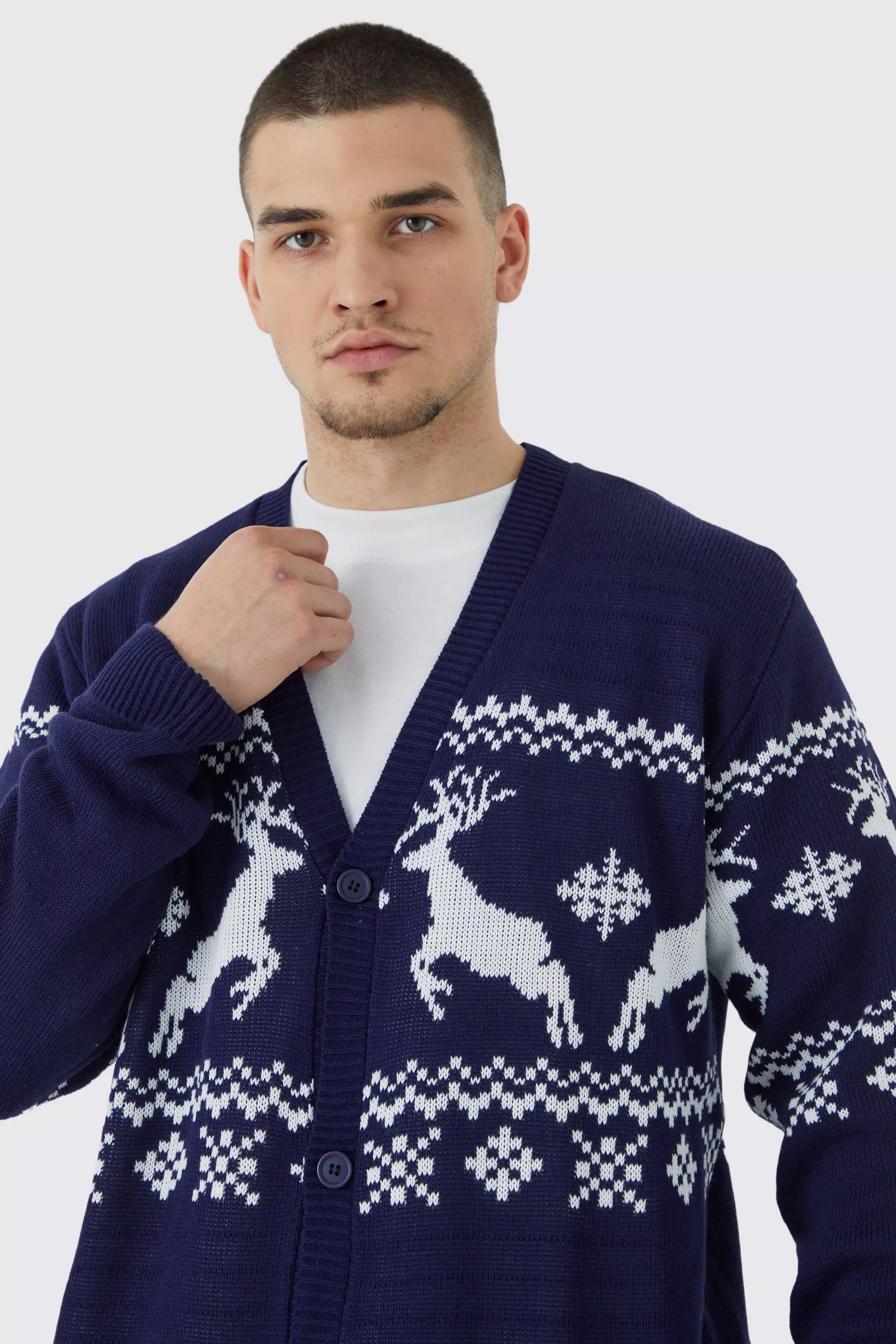 Mens hotsell christmas cardigan