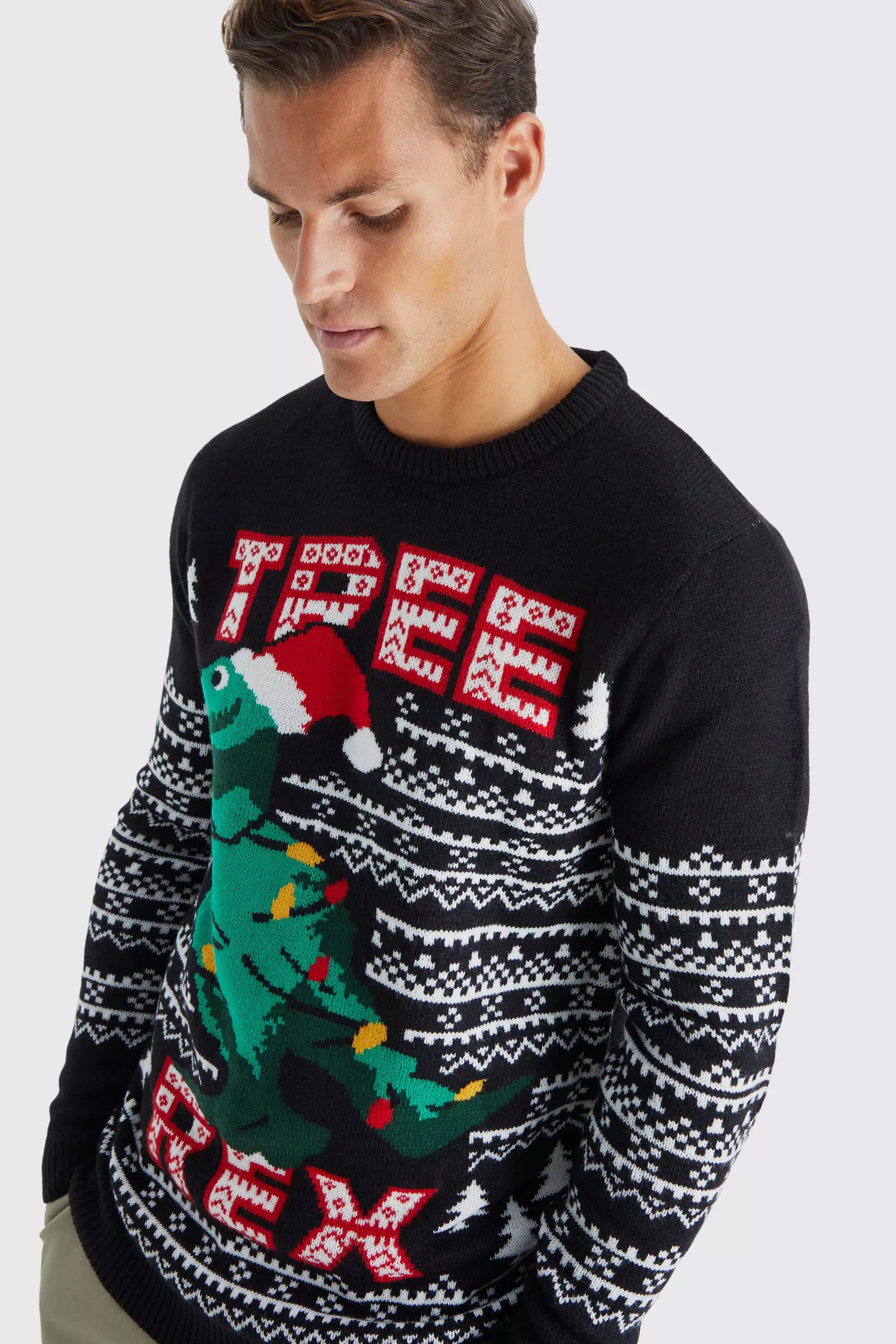 Tree rex christmas clearance jumper