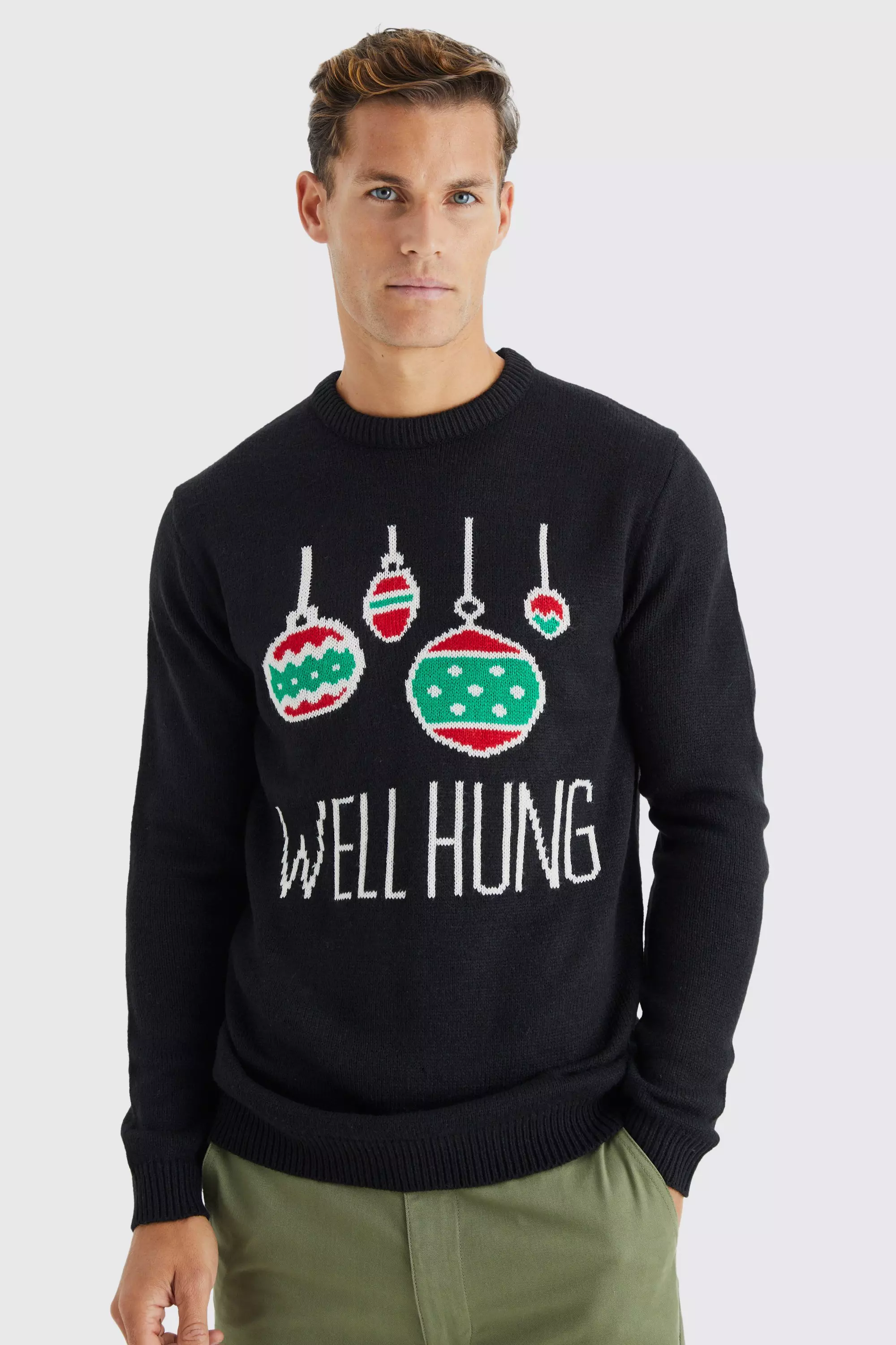 Mens funny xmas outlet jumper