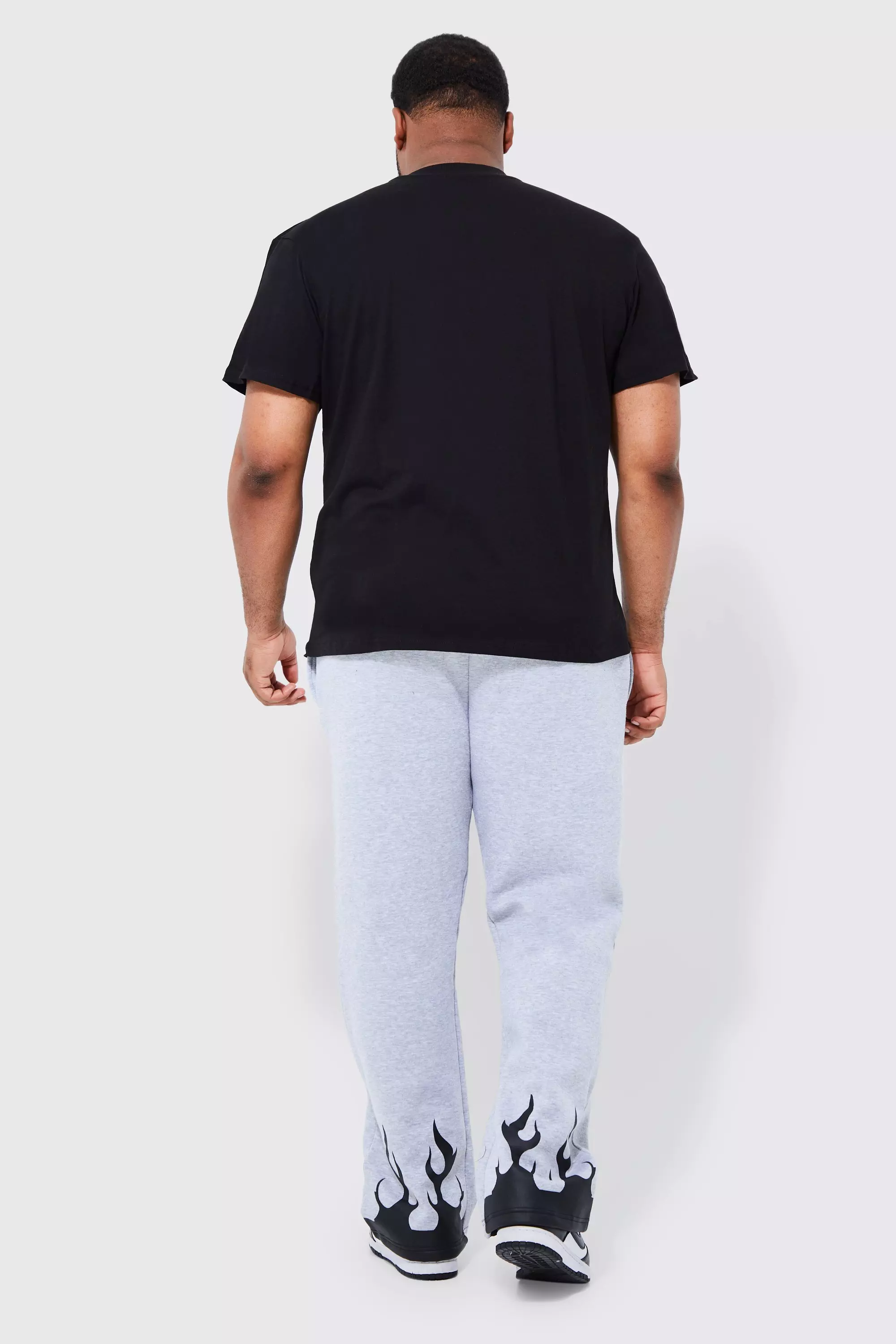 Tall Regular Flame Hem Gusset Jogger