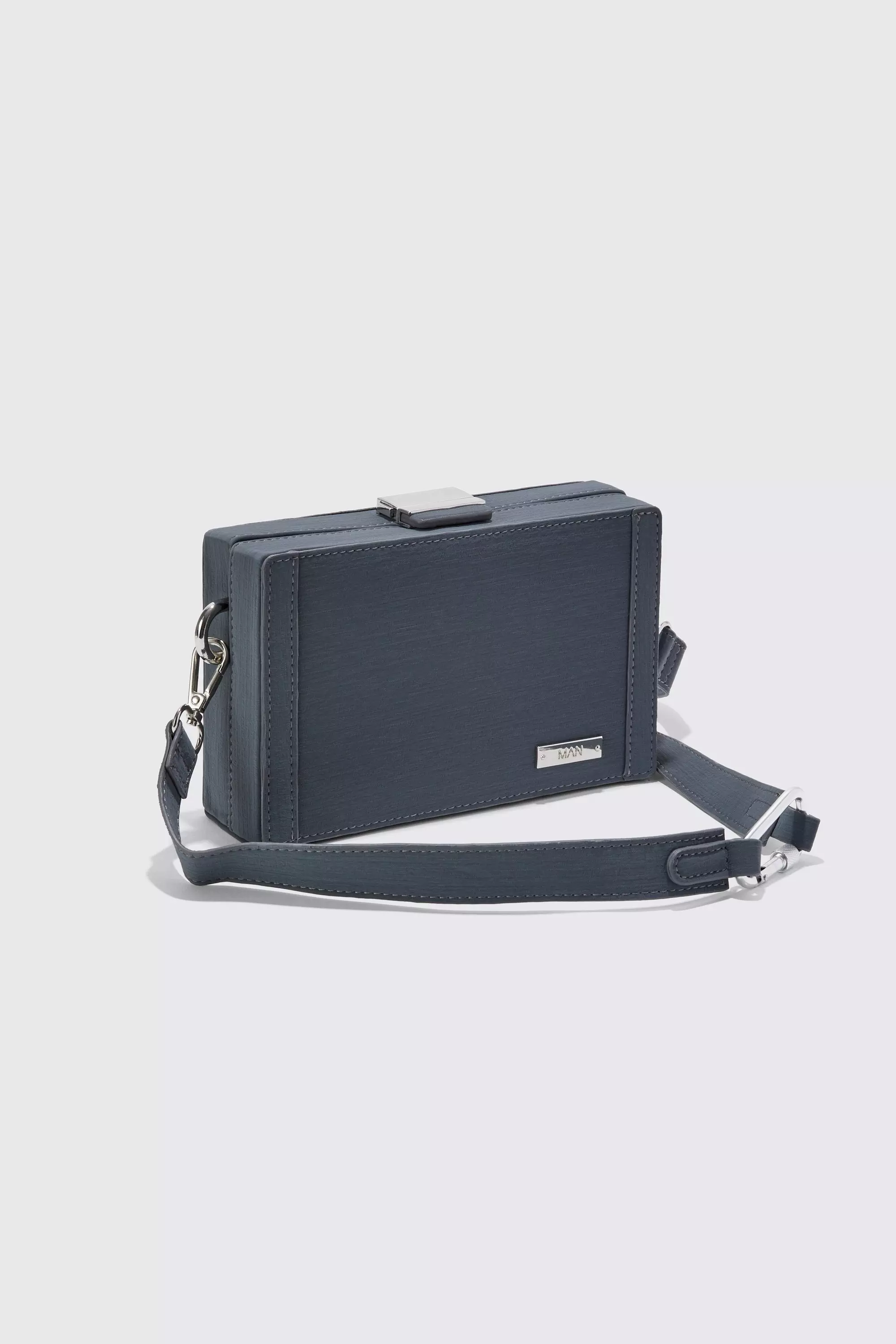 RIGID CROSSBODY DENIM BAG