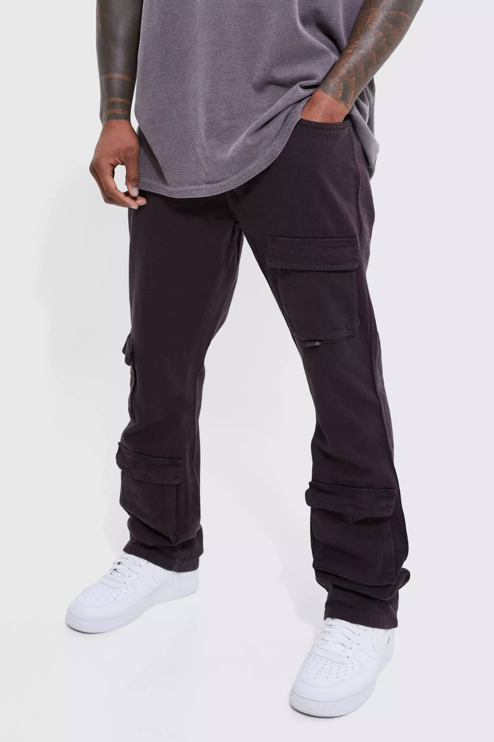 Stacked on sale cargo pants