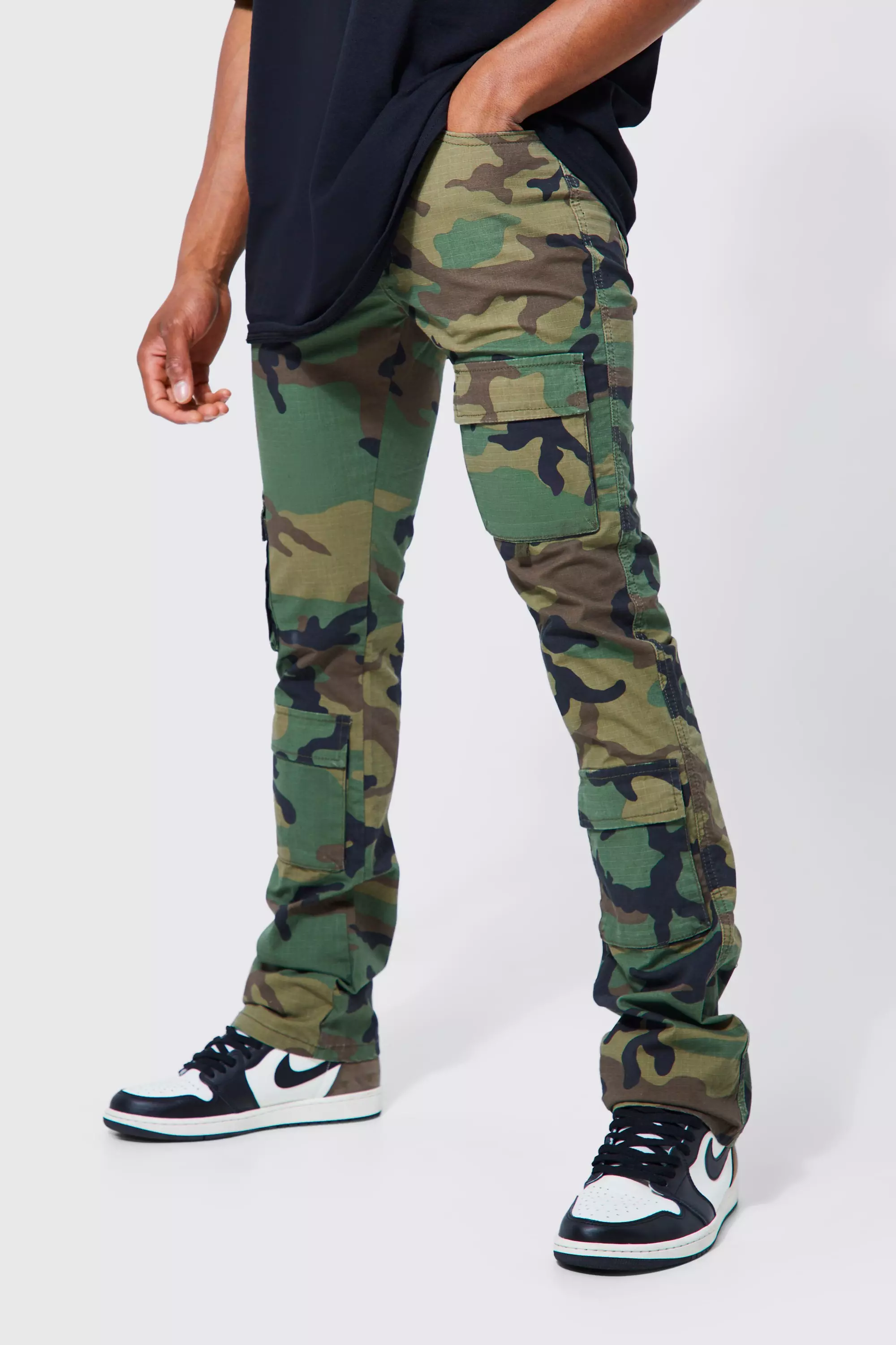 Skinny sale army pants