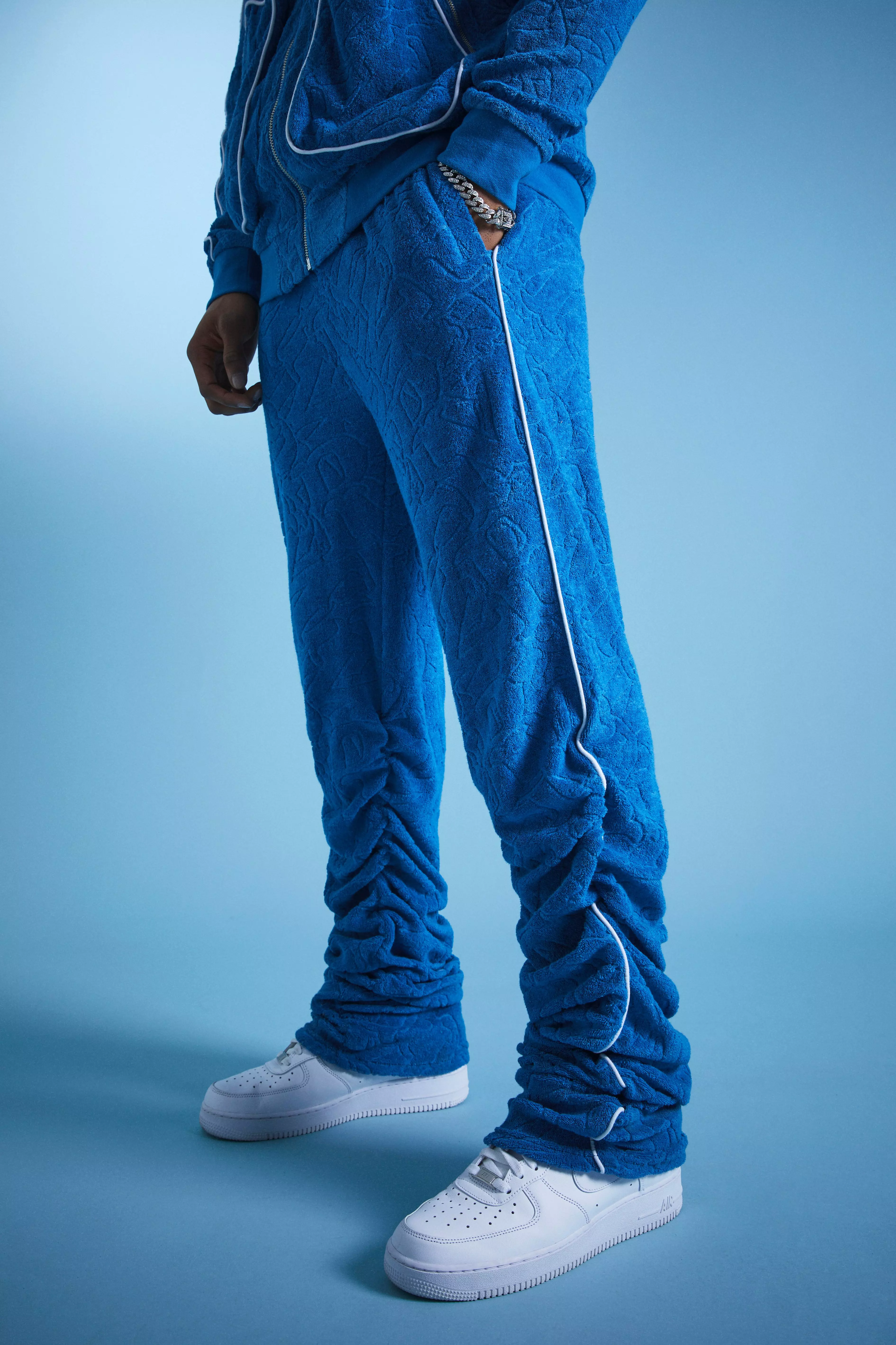 Boohooman hot sale tracksuit bottoms