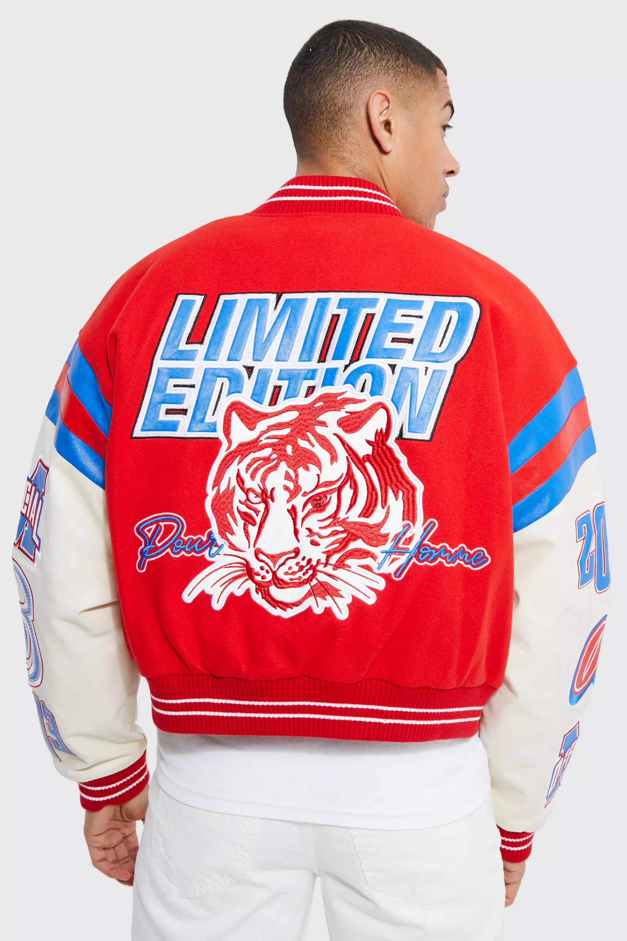 Double Tiger Varsity Jacket