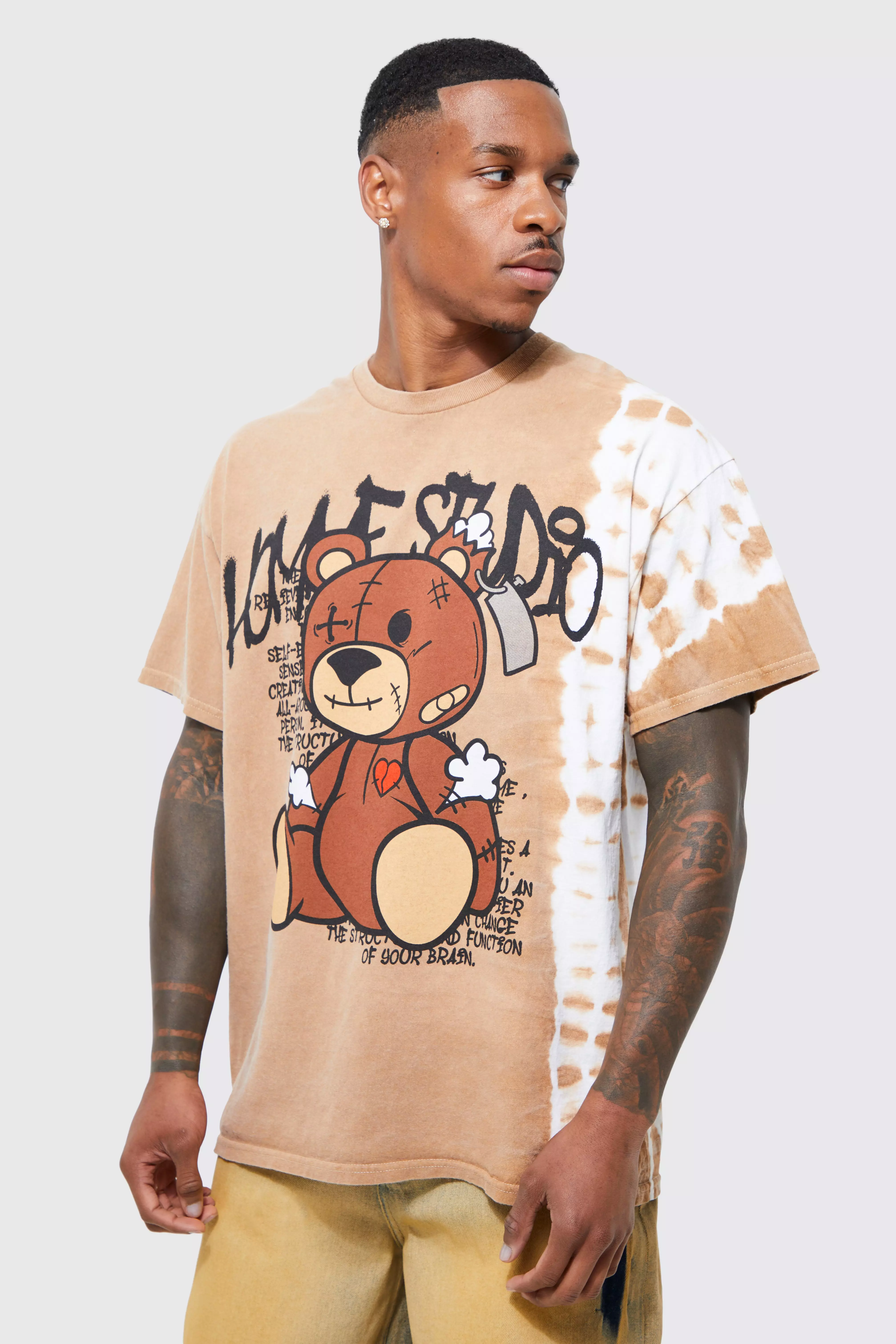 teddy bear graphic tee