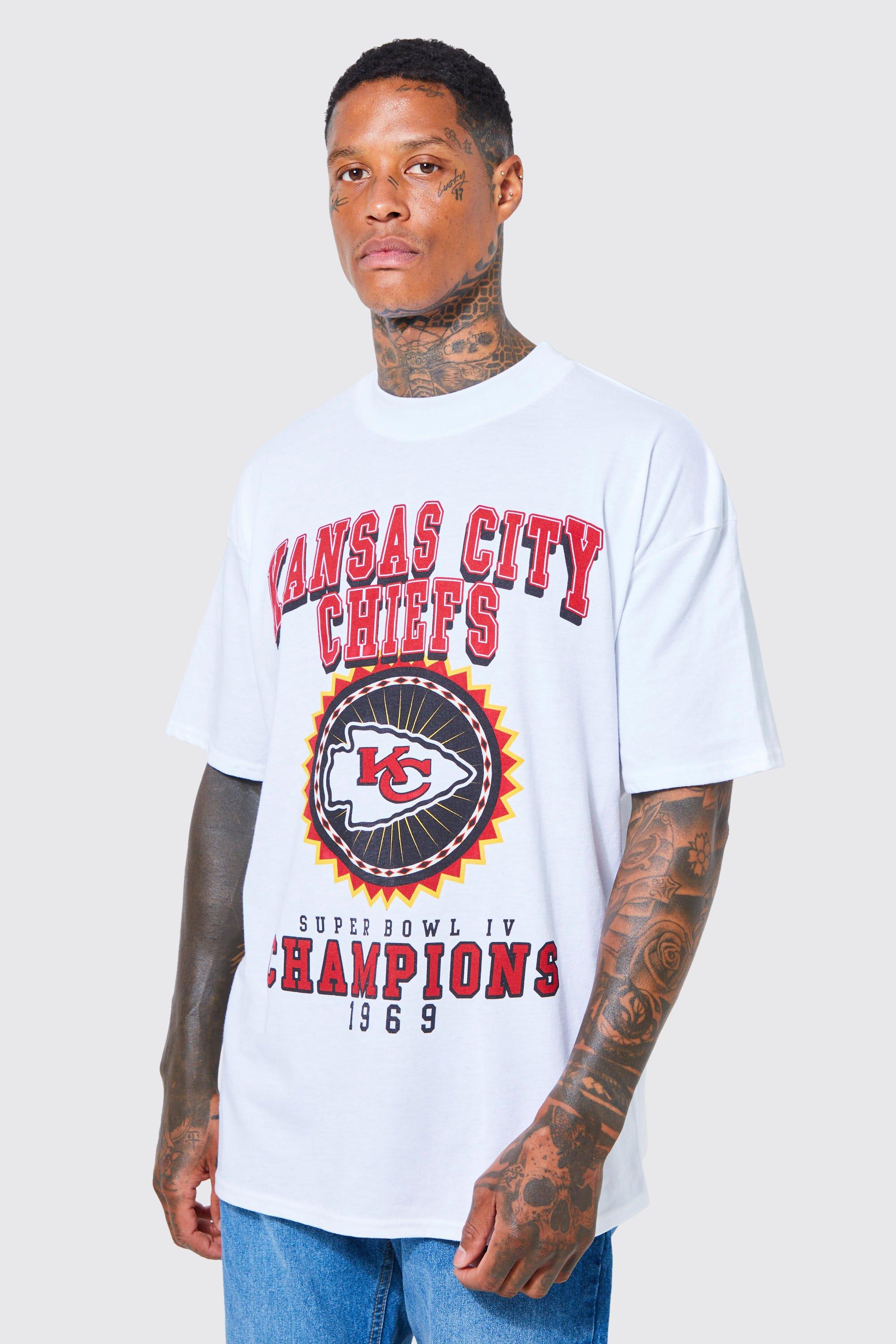 Official New Era NFL Team Graphic Kansas City Chiefs T-Shirt C2_201