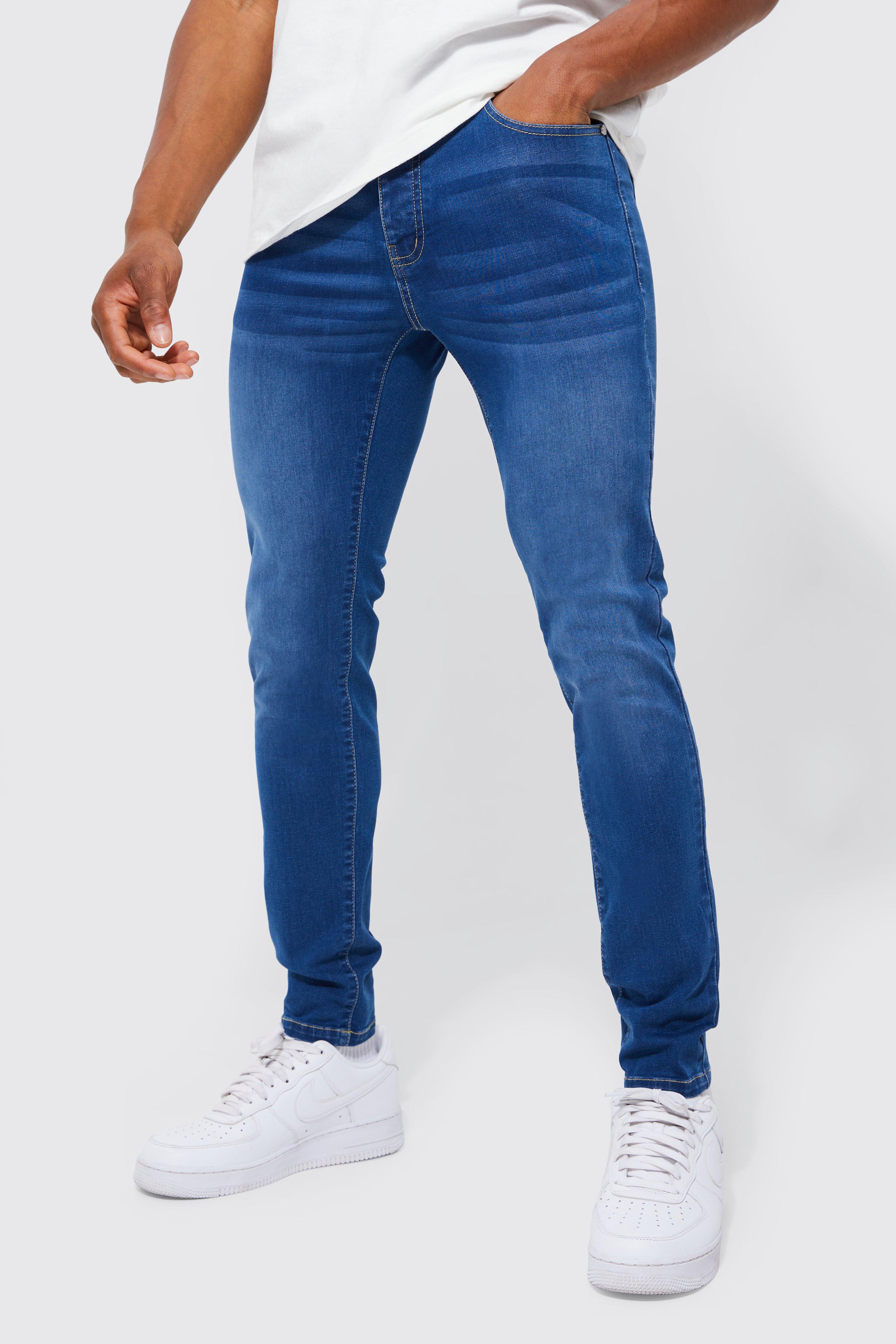 Image of Jeans Stretch Skinny Fit, Azzurro