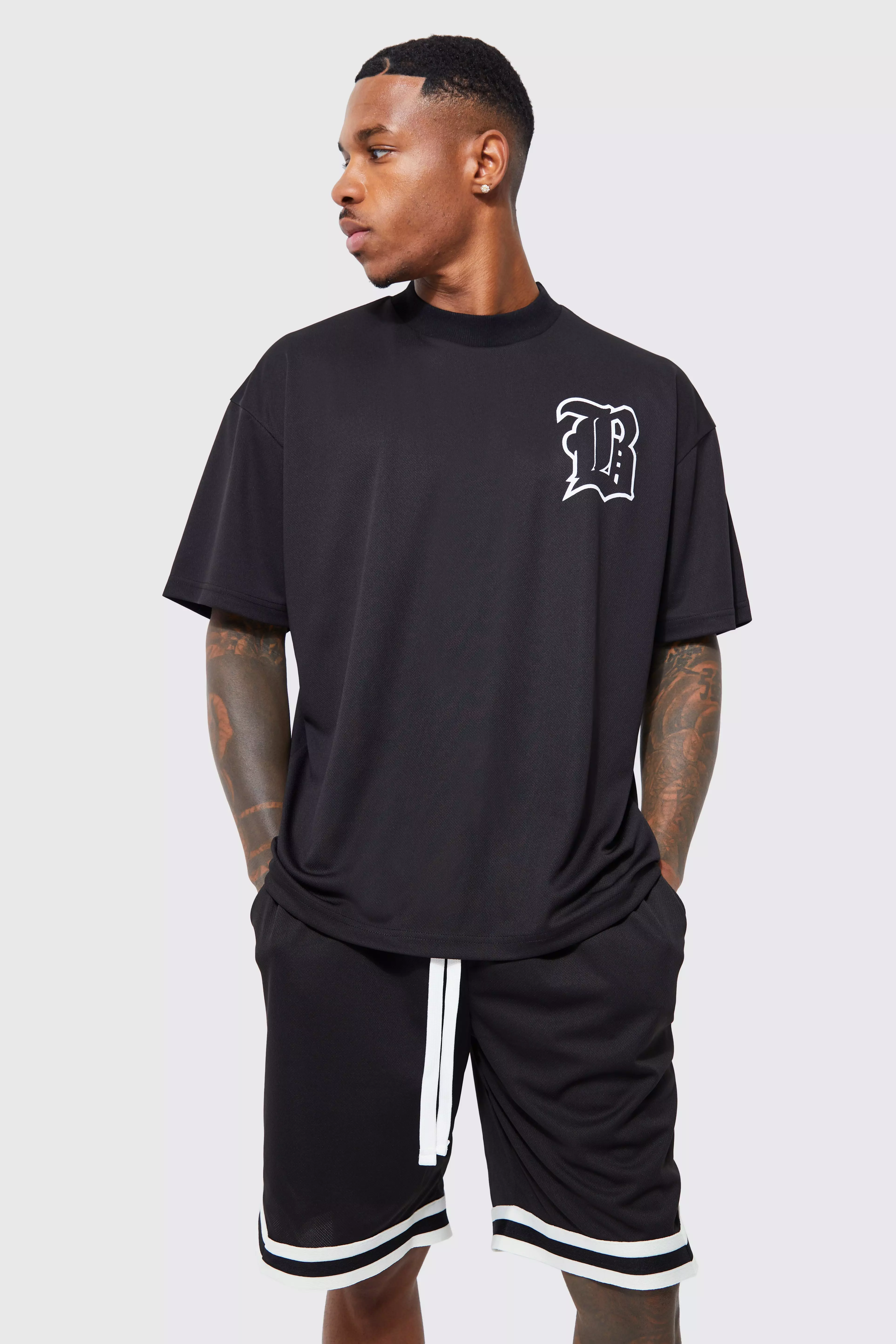 Oversized Mesh B T-shirt