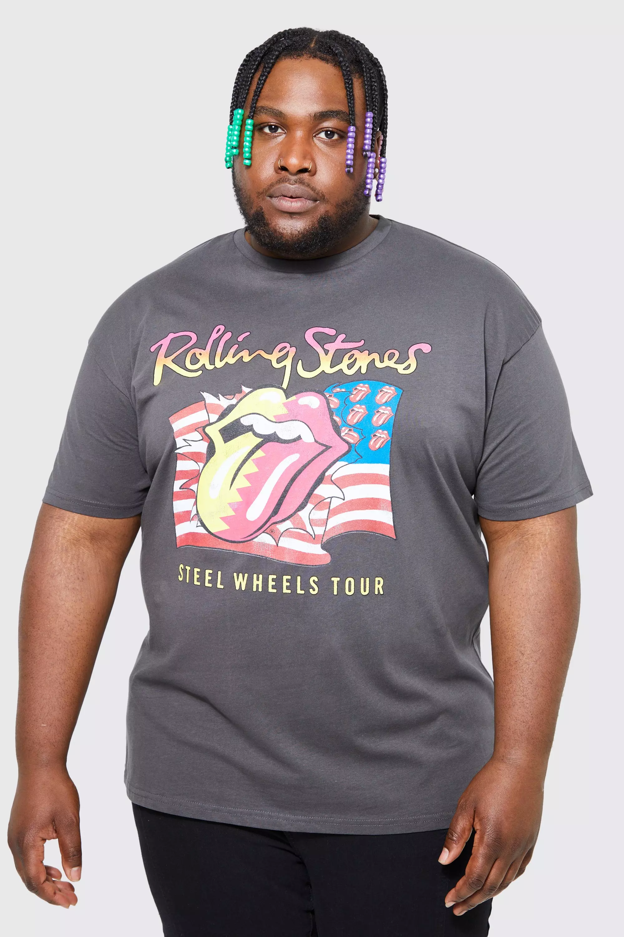 Plus size rolling stones hotsell t shirt