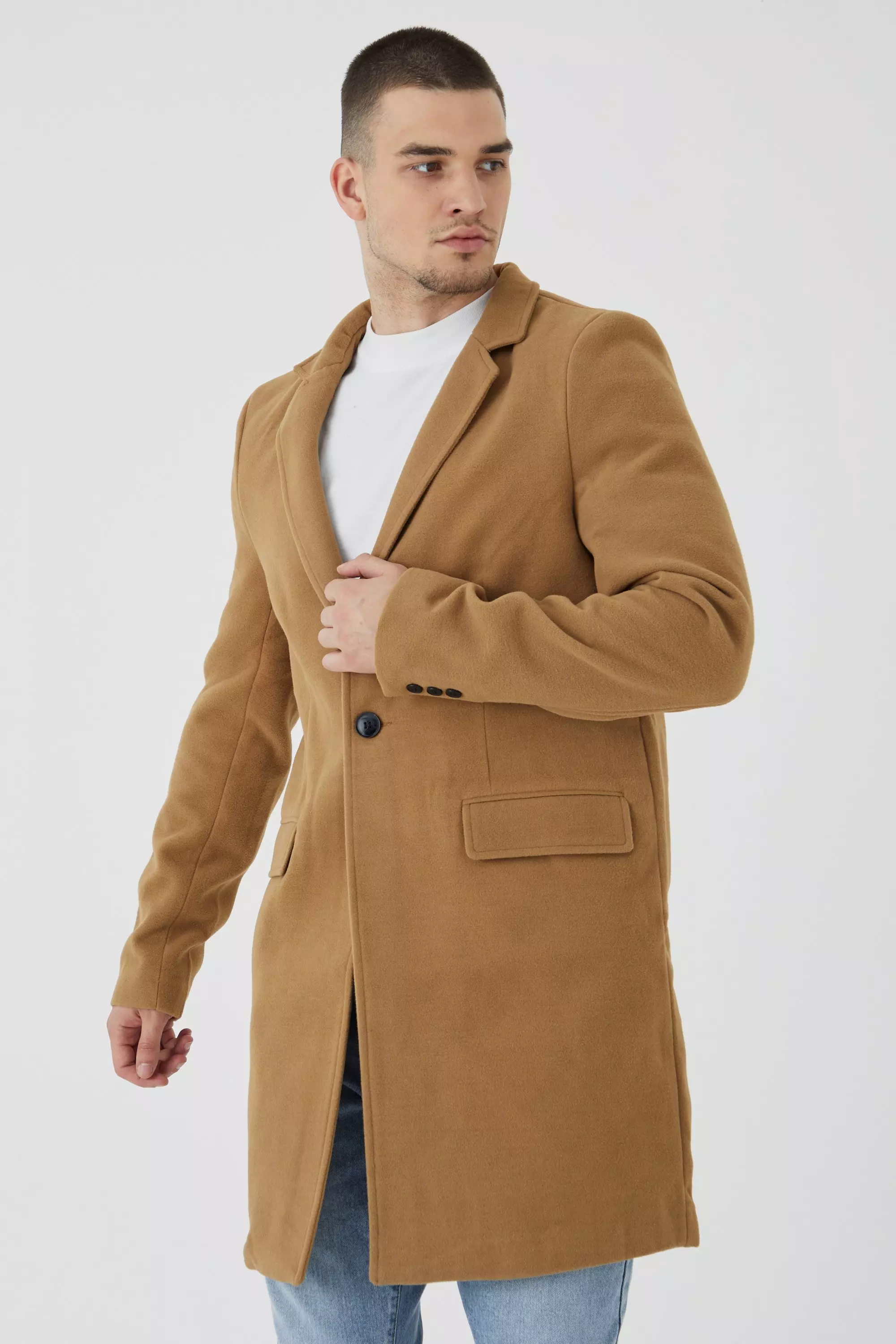 Tall overcoat on sale