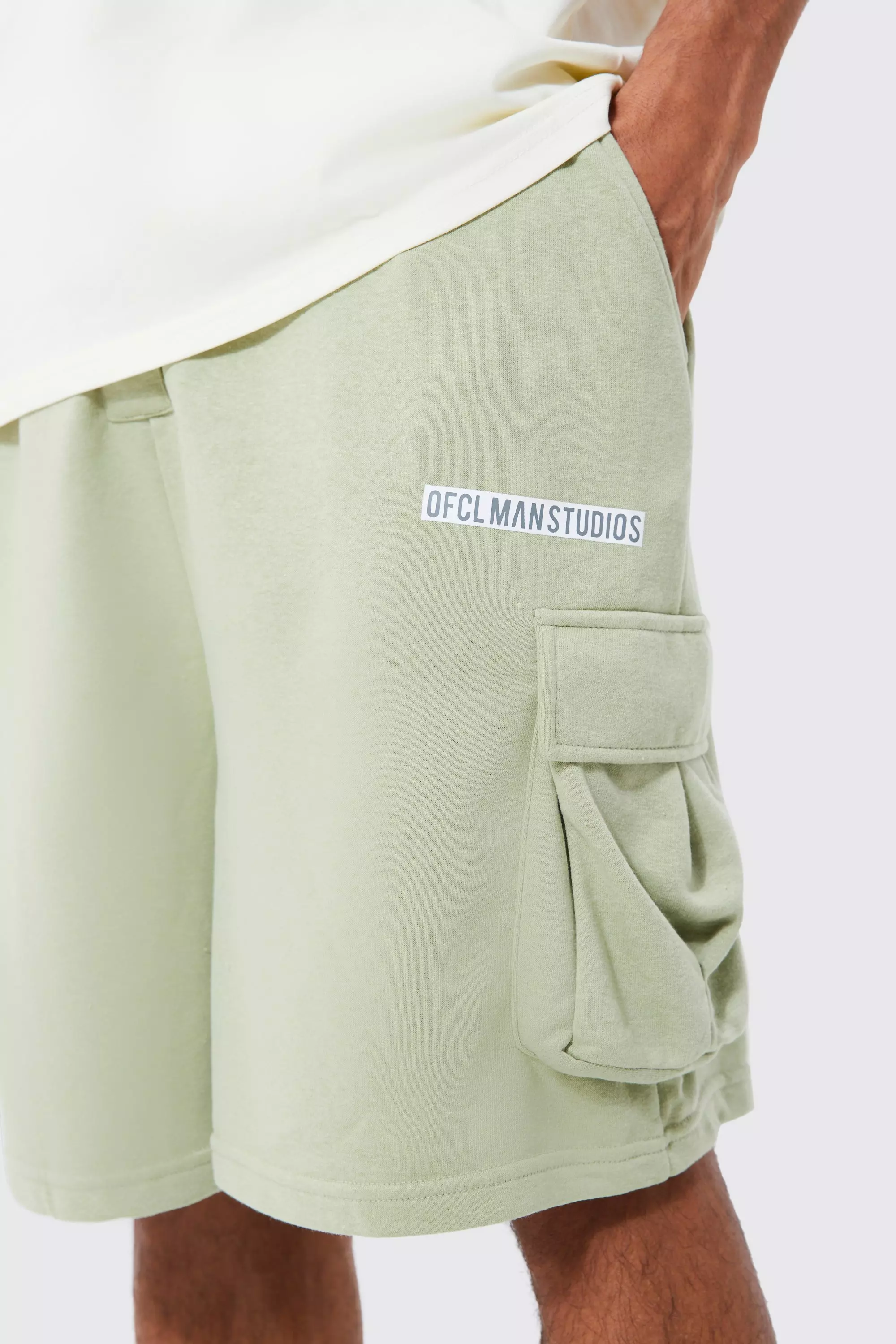 Drop crotch best sale cargo shorts