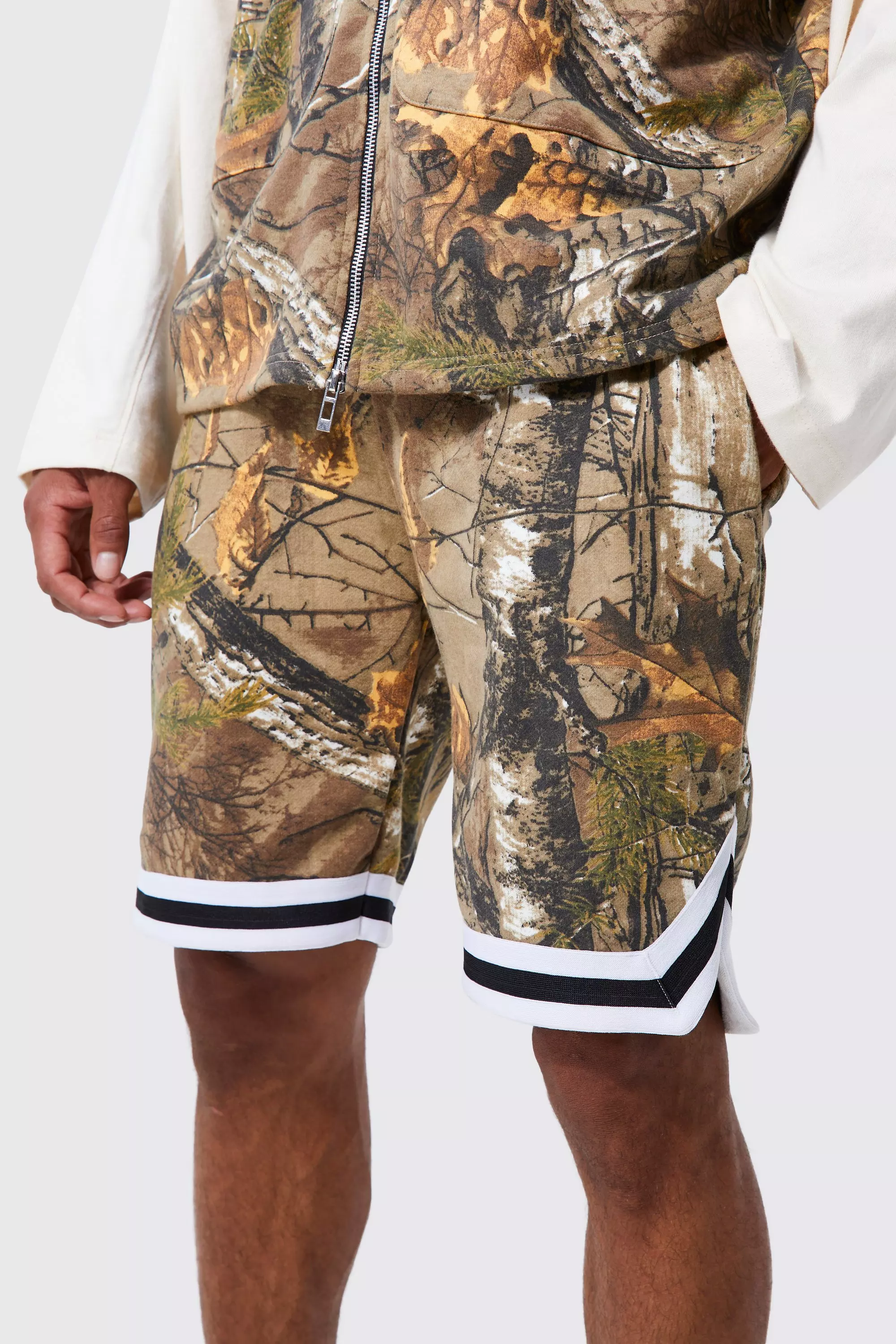 Mens camo basketball store shorts