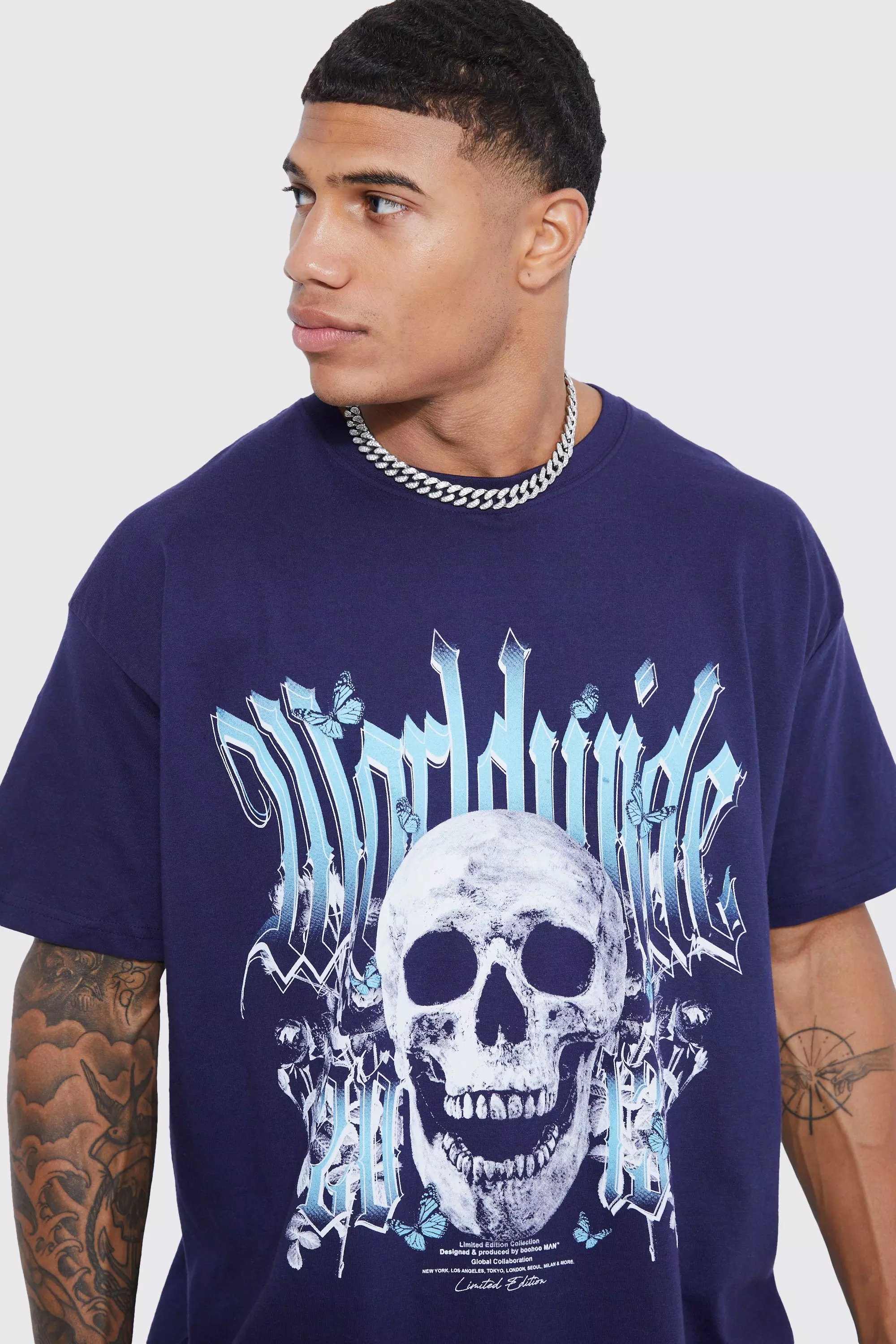 The hundreds clearance skull t shirt