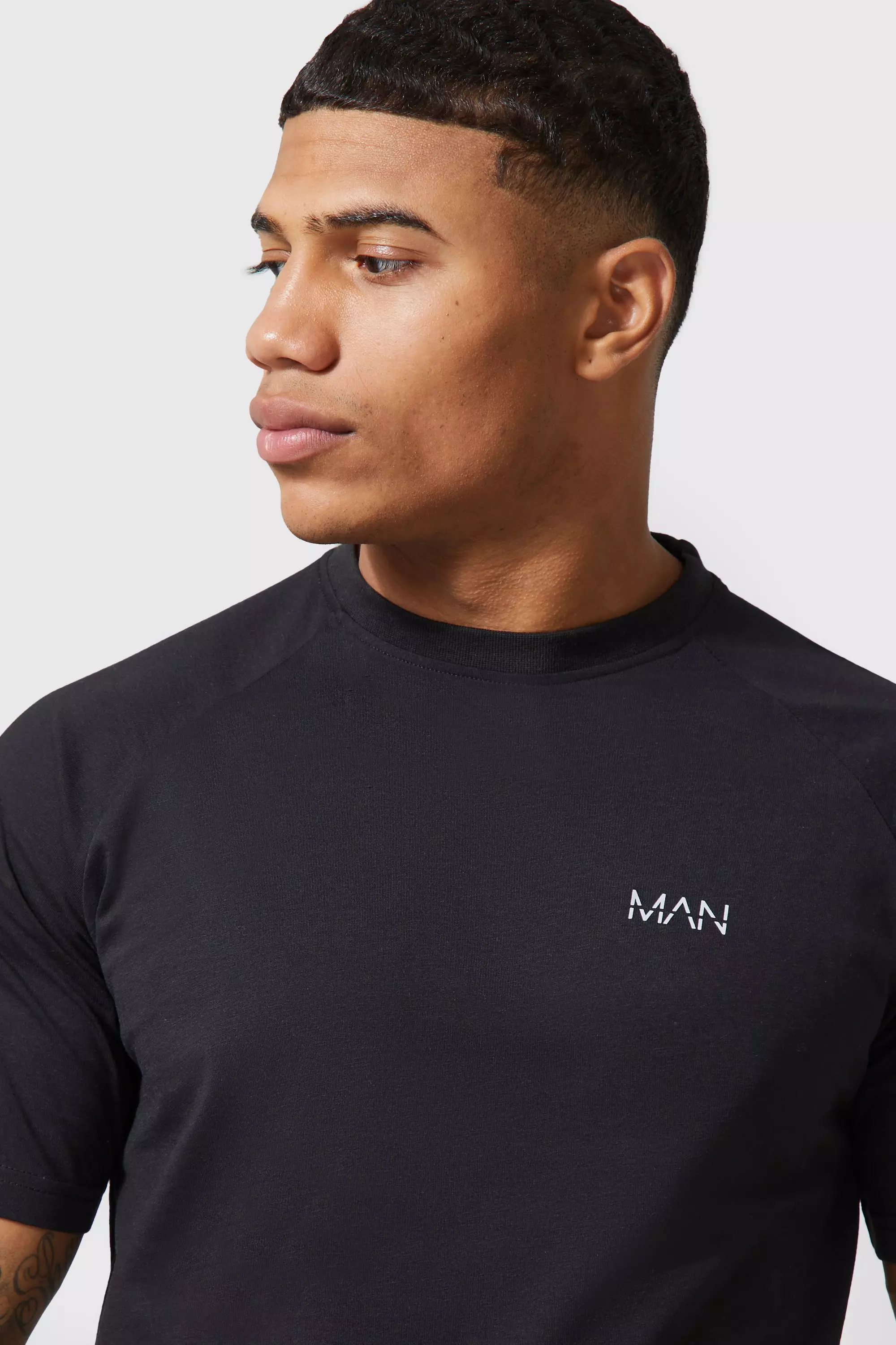 boohooMAN Man Active 2 Pack Gym Basic T-Shirt - Multi - Size L
