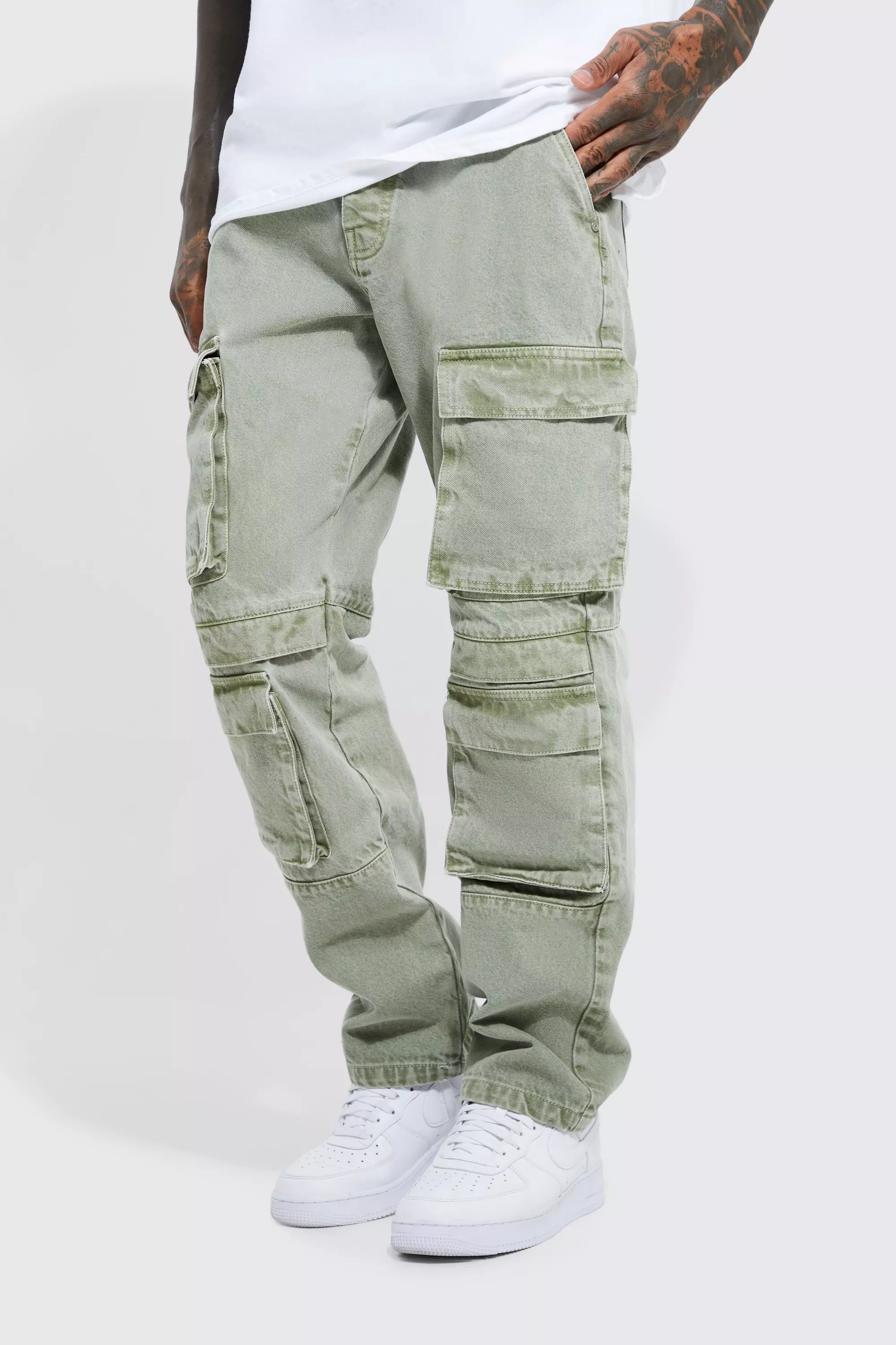 Cargo Relaxed Fit Jeans