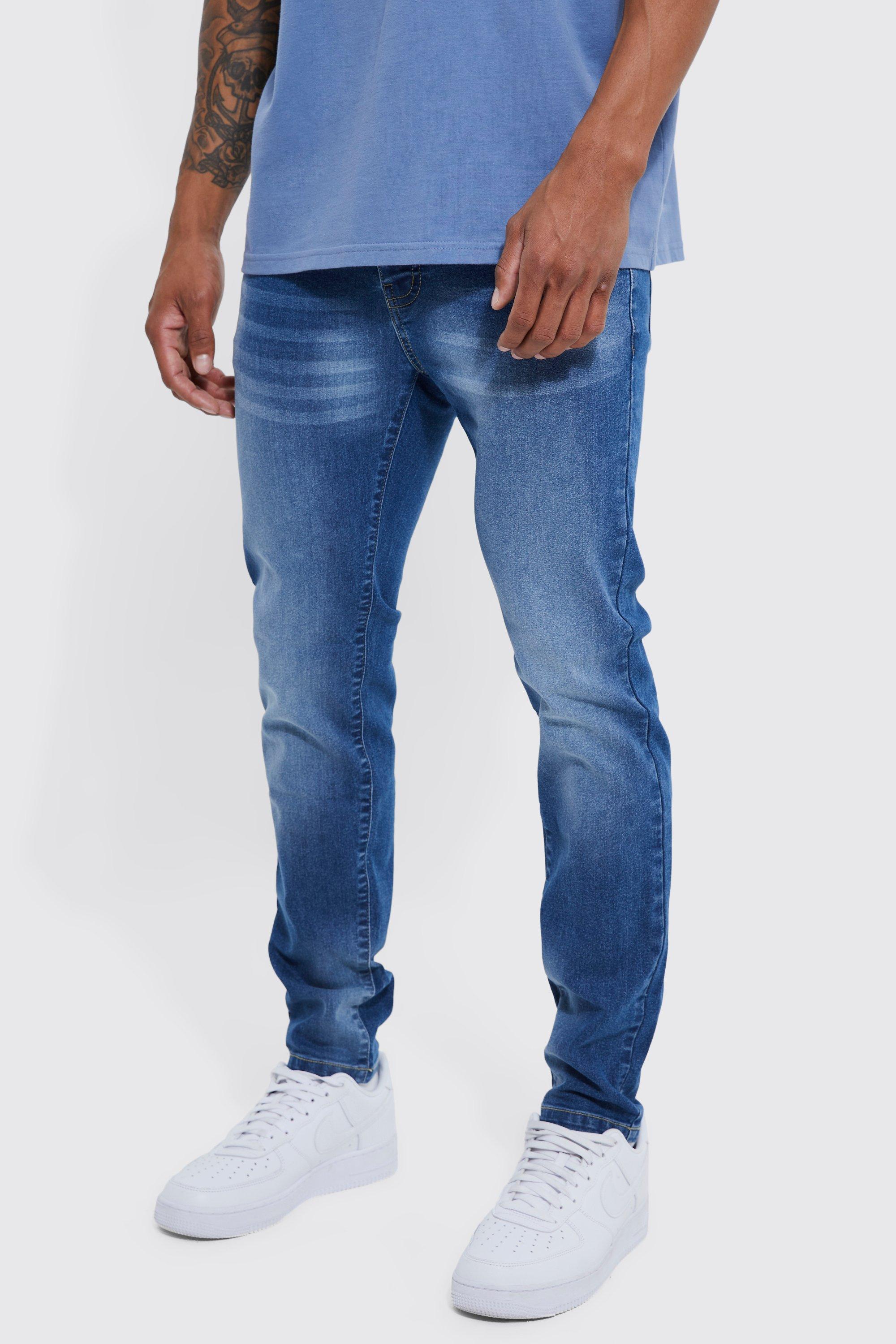 Image of Jeans Skinny Fit Stretch, Azzurro