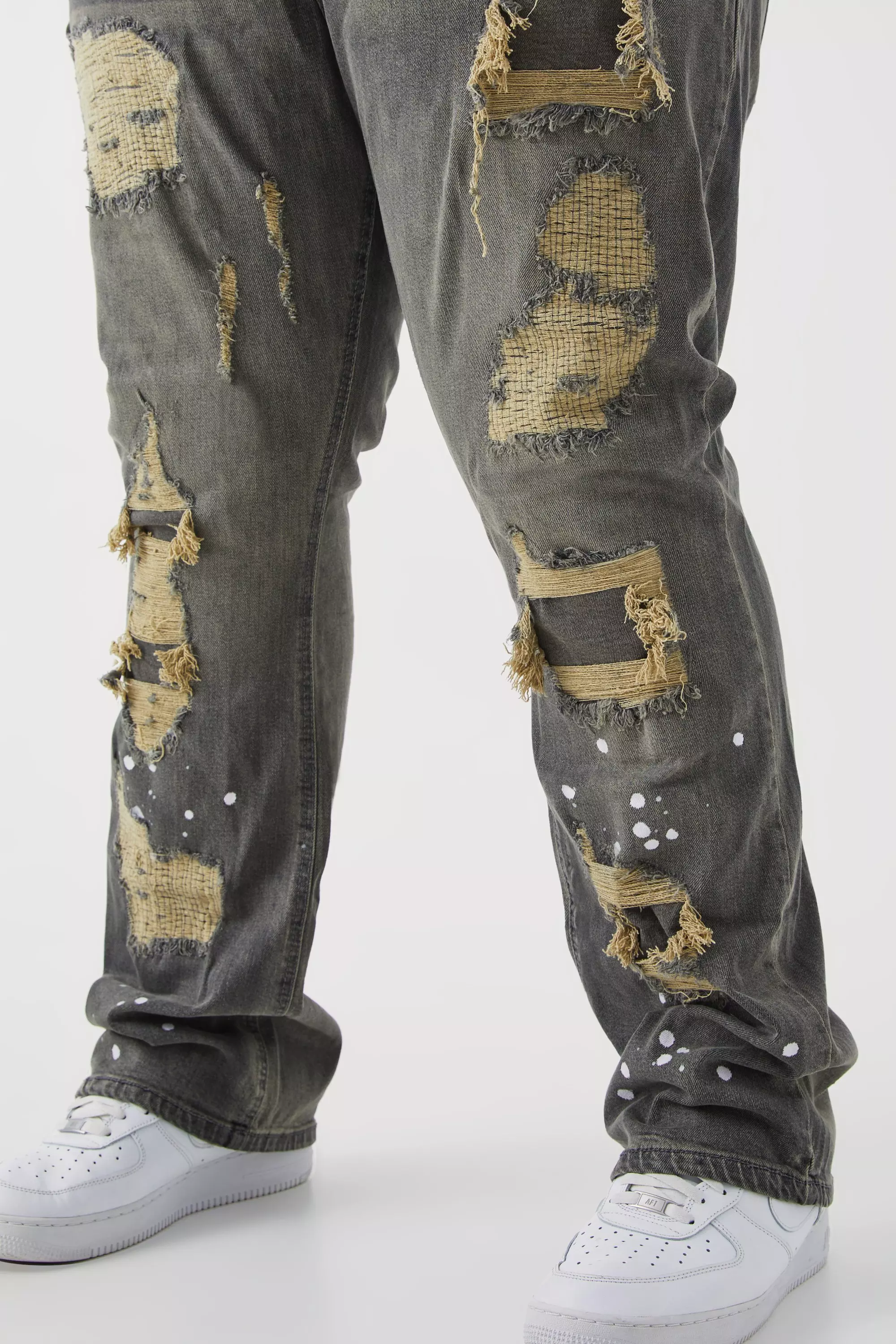 Bleached deals jeans mens