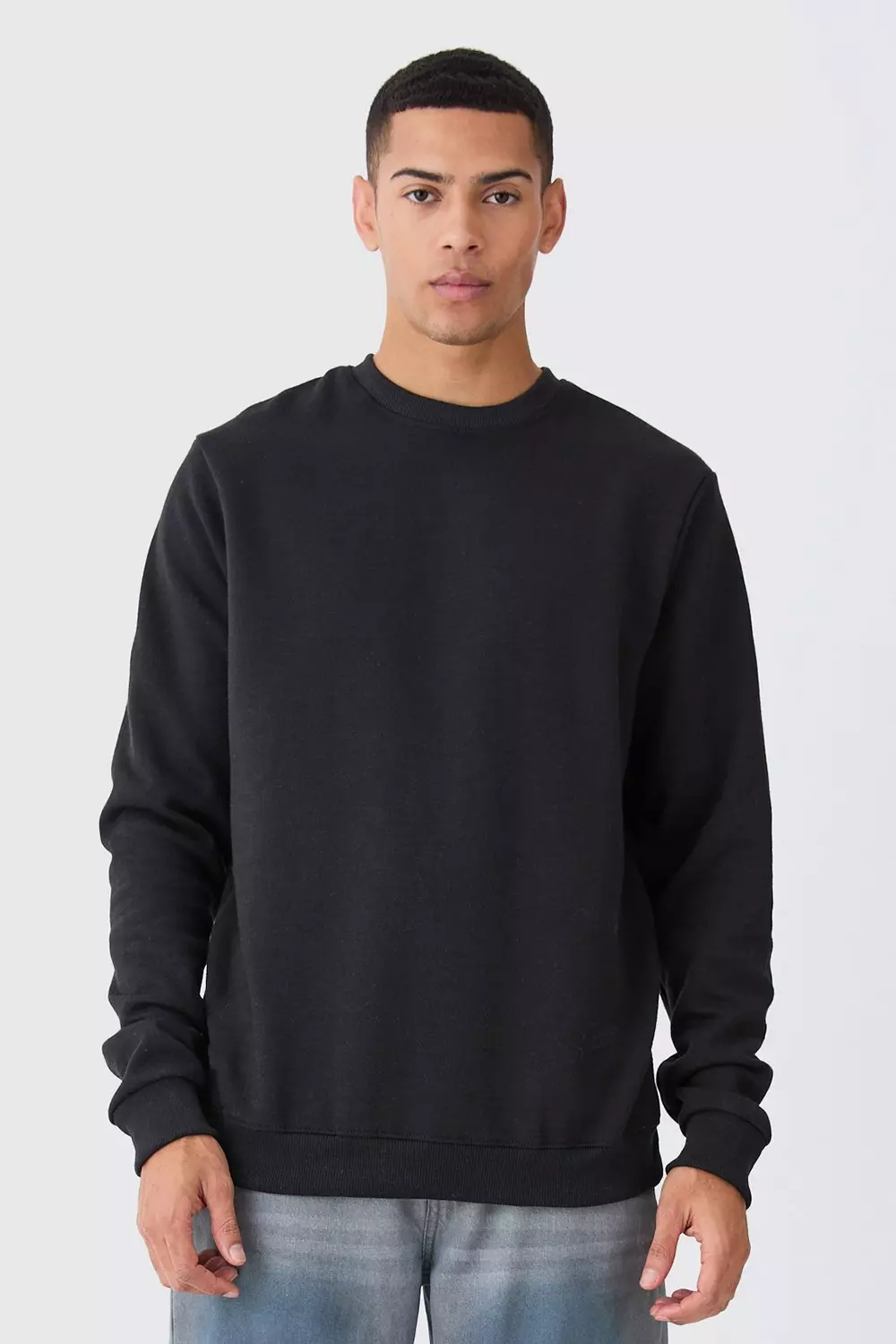 Basic Crew Neck Sweatshirt