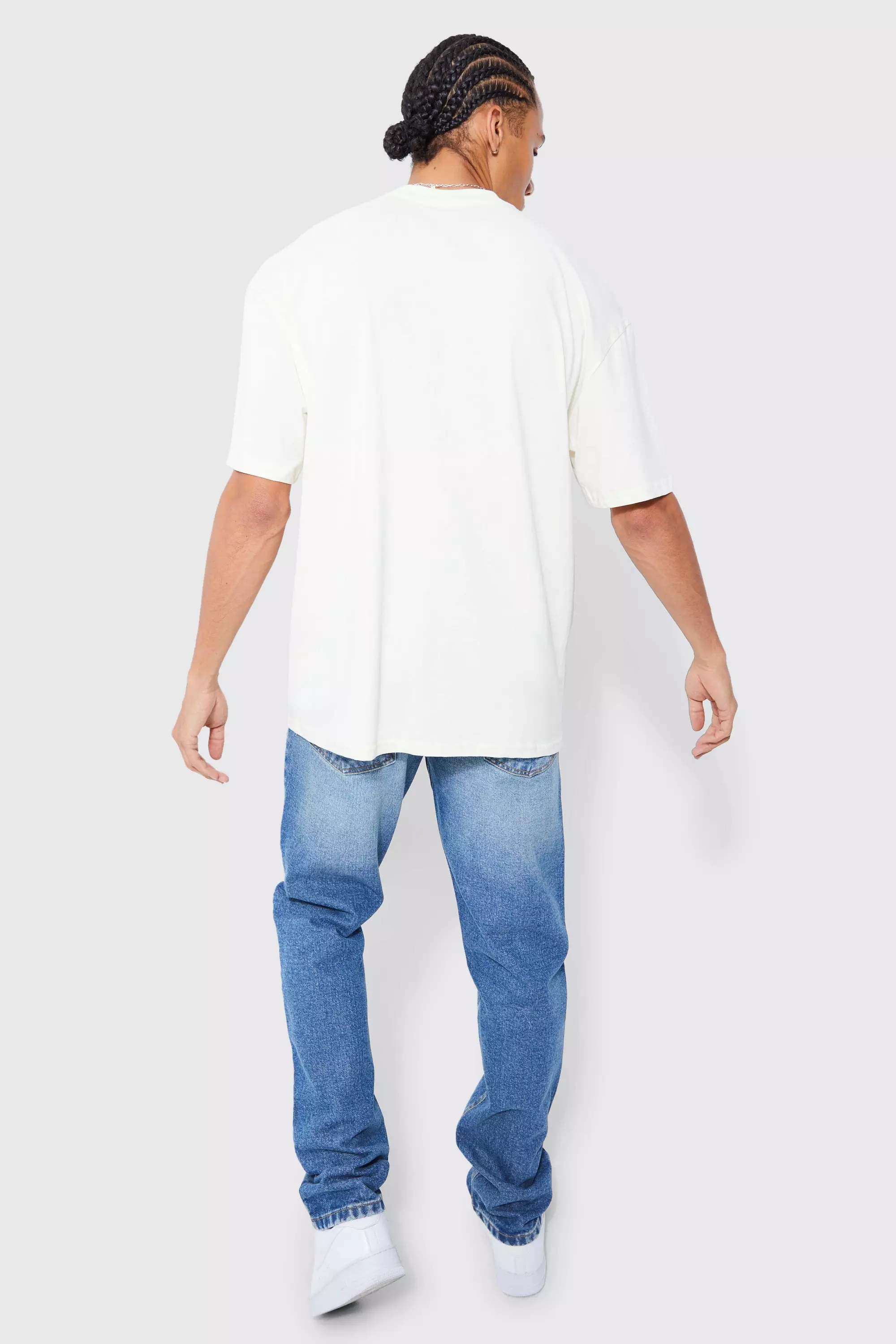 Tall Oversized Extended Neck New York T-shirt