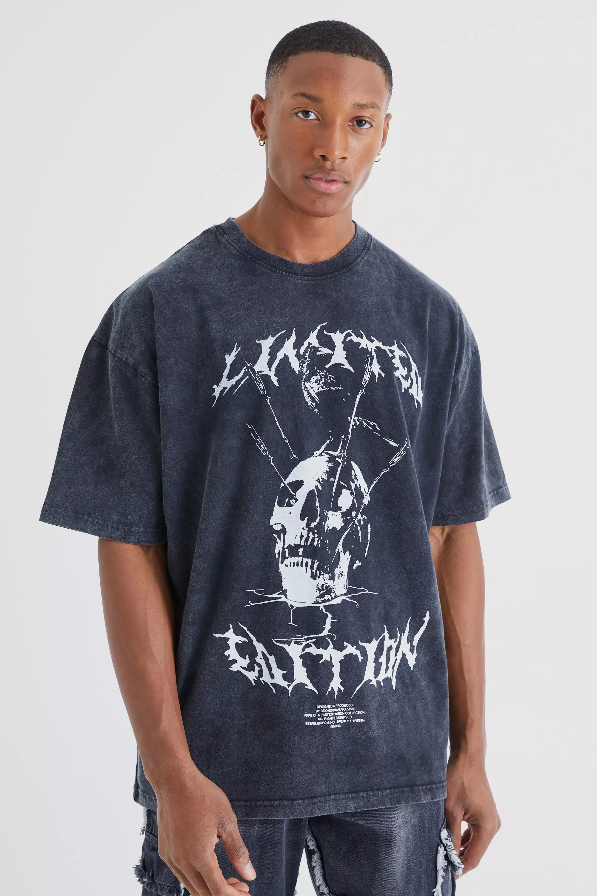 Vetements 2024 skull tee