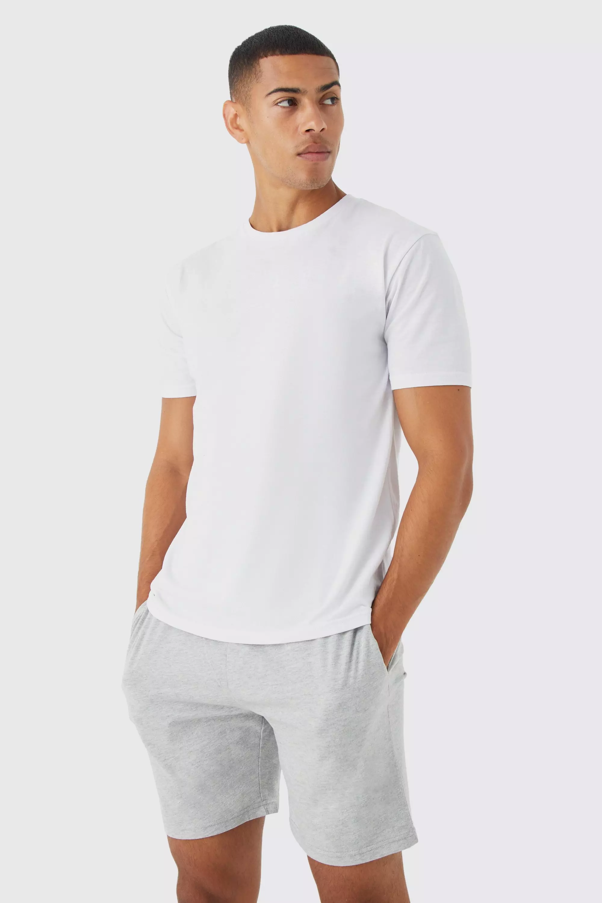 Men's loungewear short discount sets