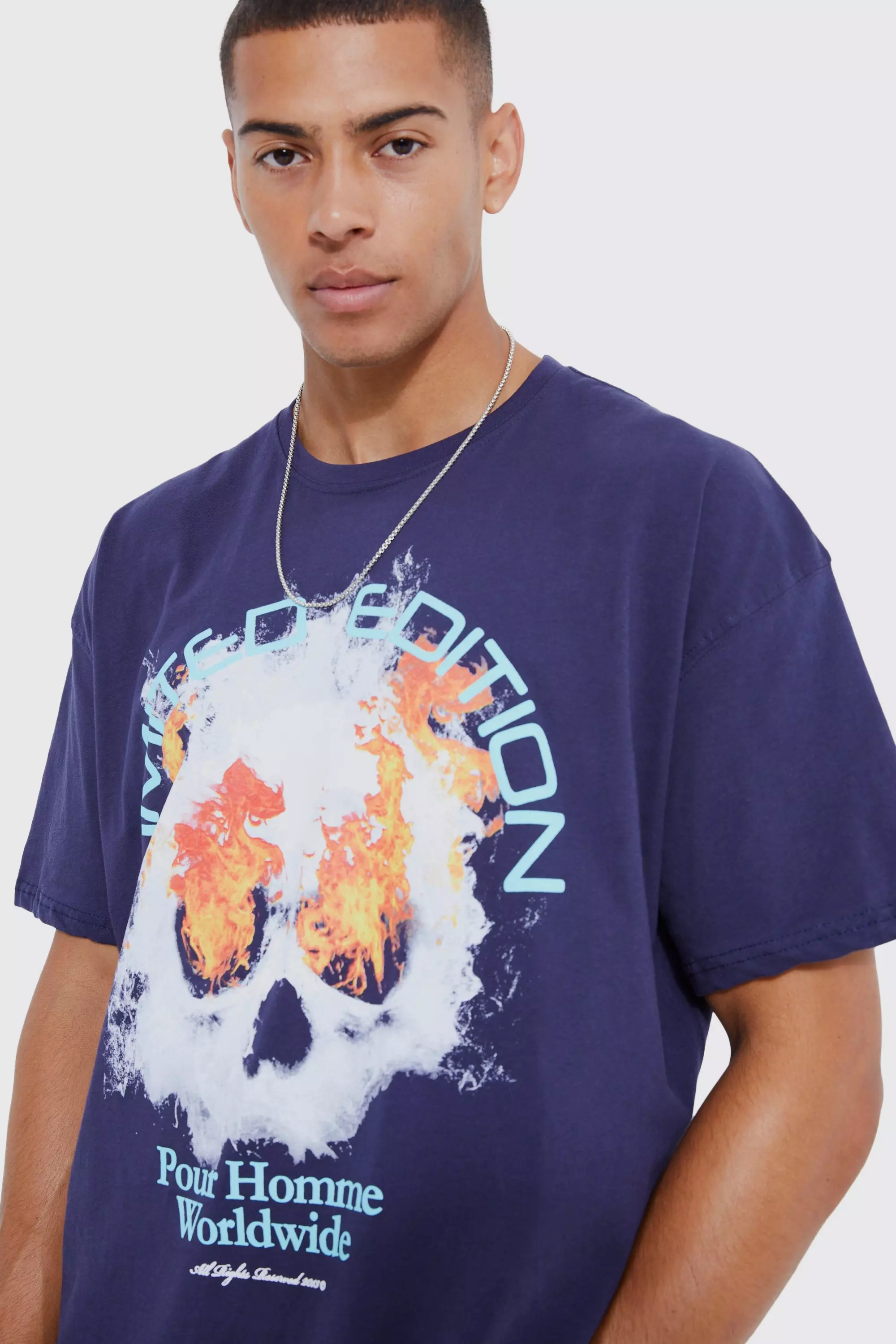 oversized flame shirt