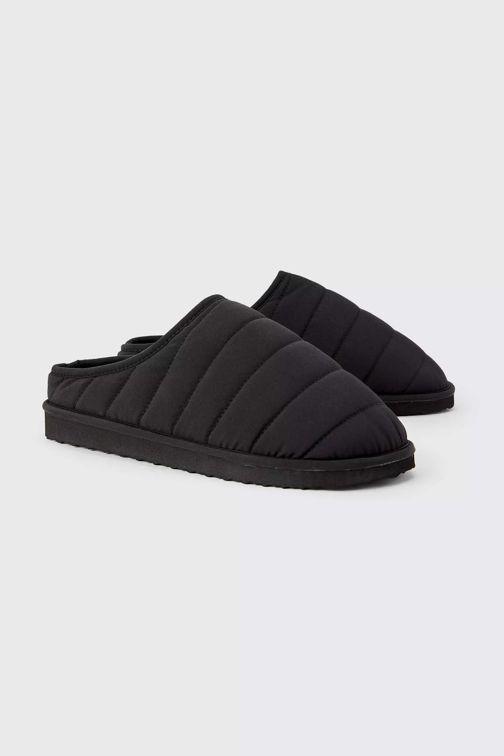 Mens sales quilted slippers