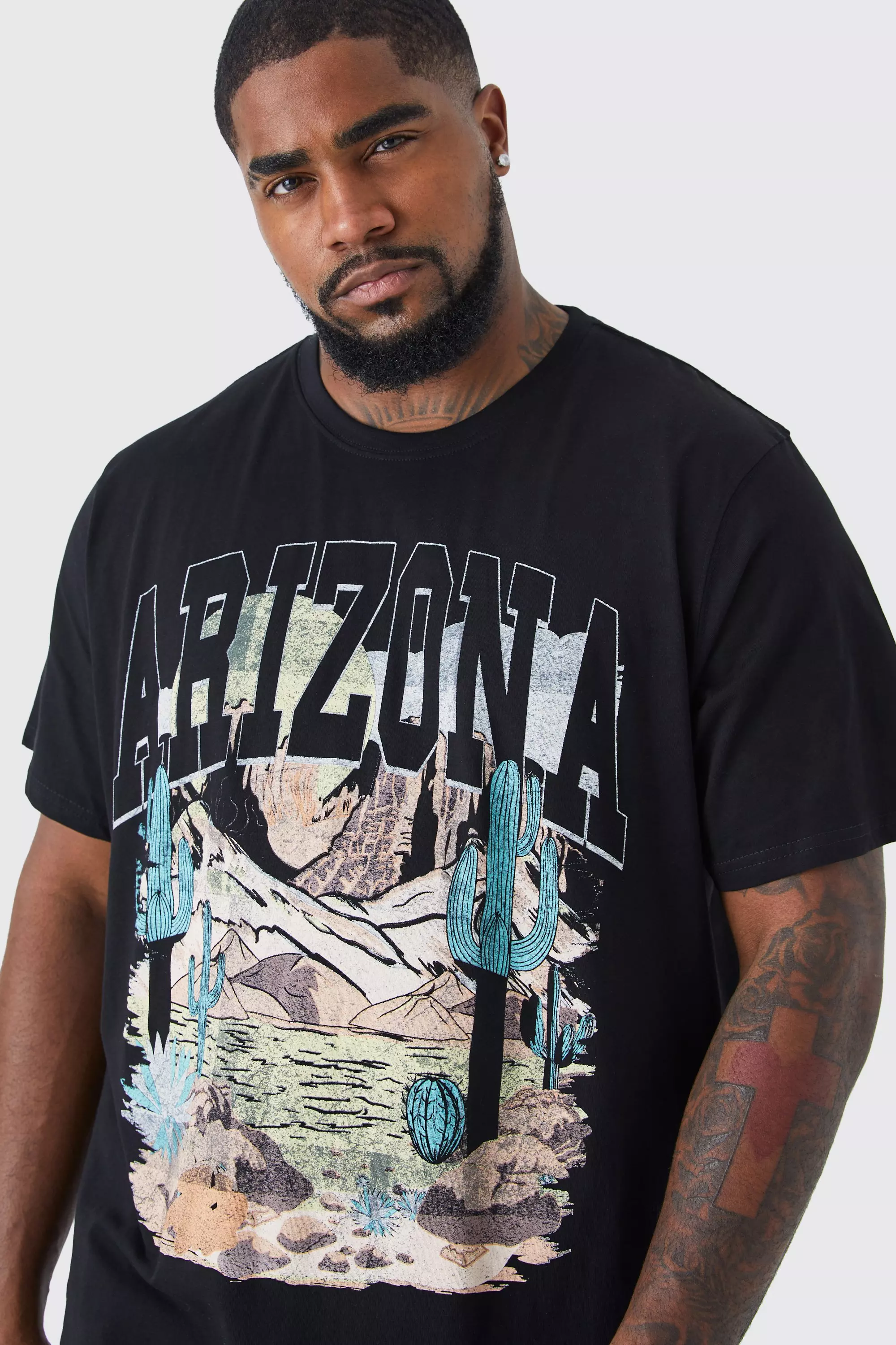 Arizona Men's T-Shirt - Black - XL