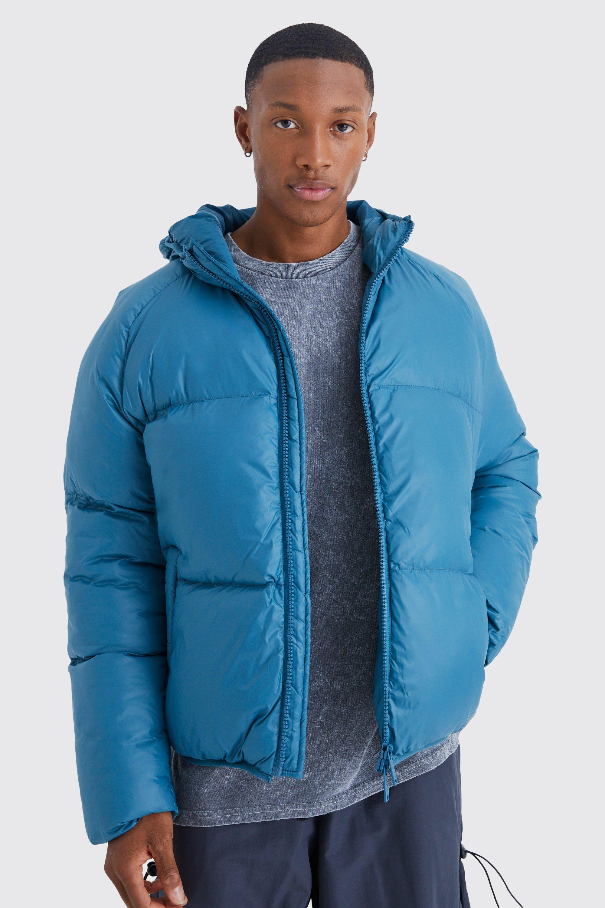 Mens hot sale nylon parka