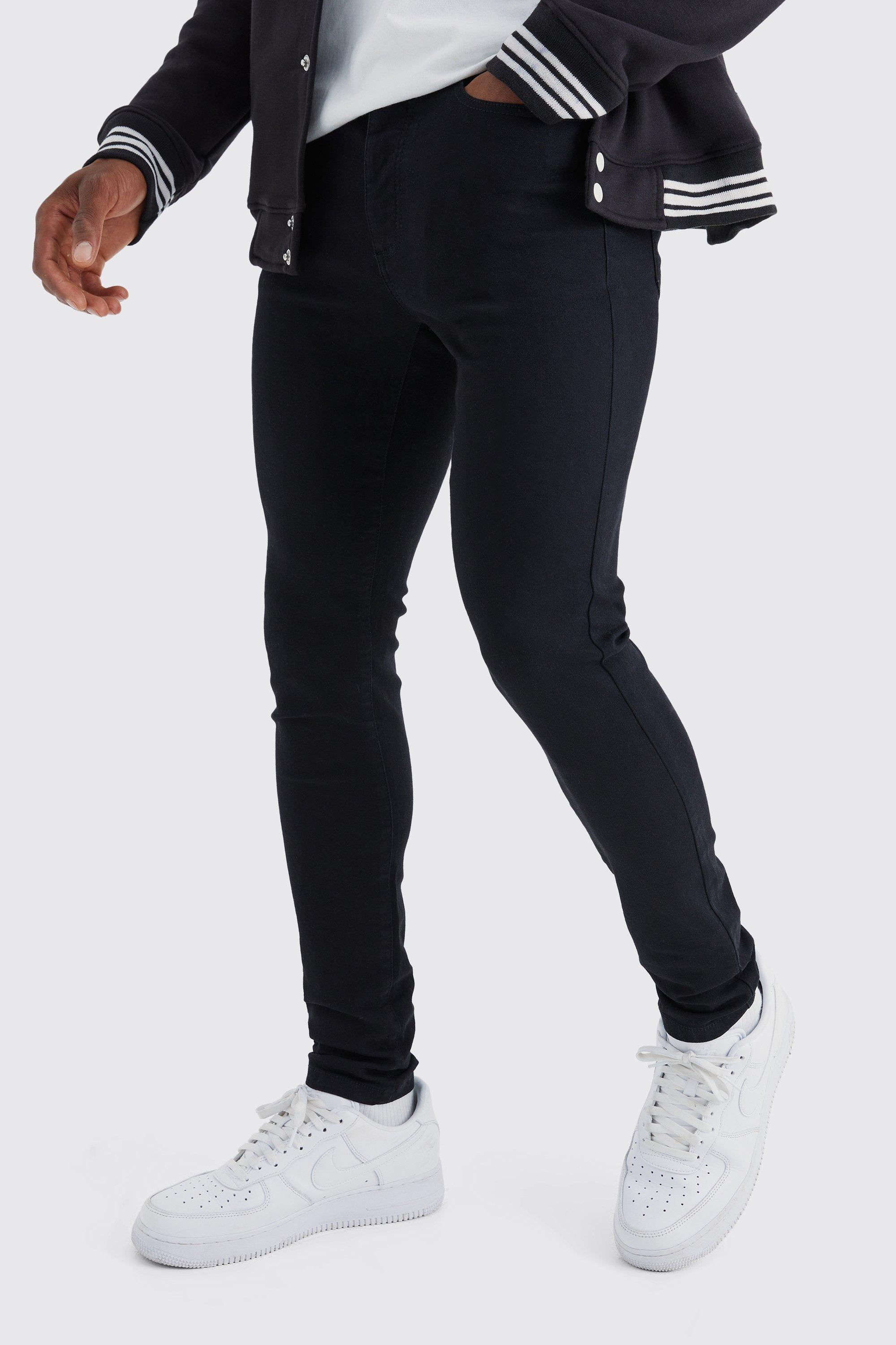 Image of Jeans Super Skinny Fit in Stretch, Nero