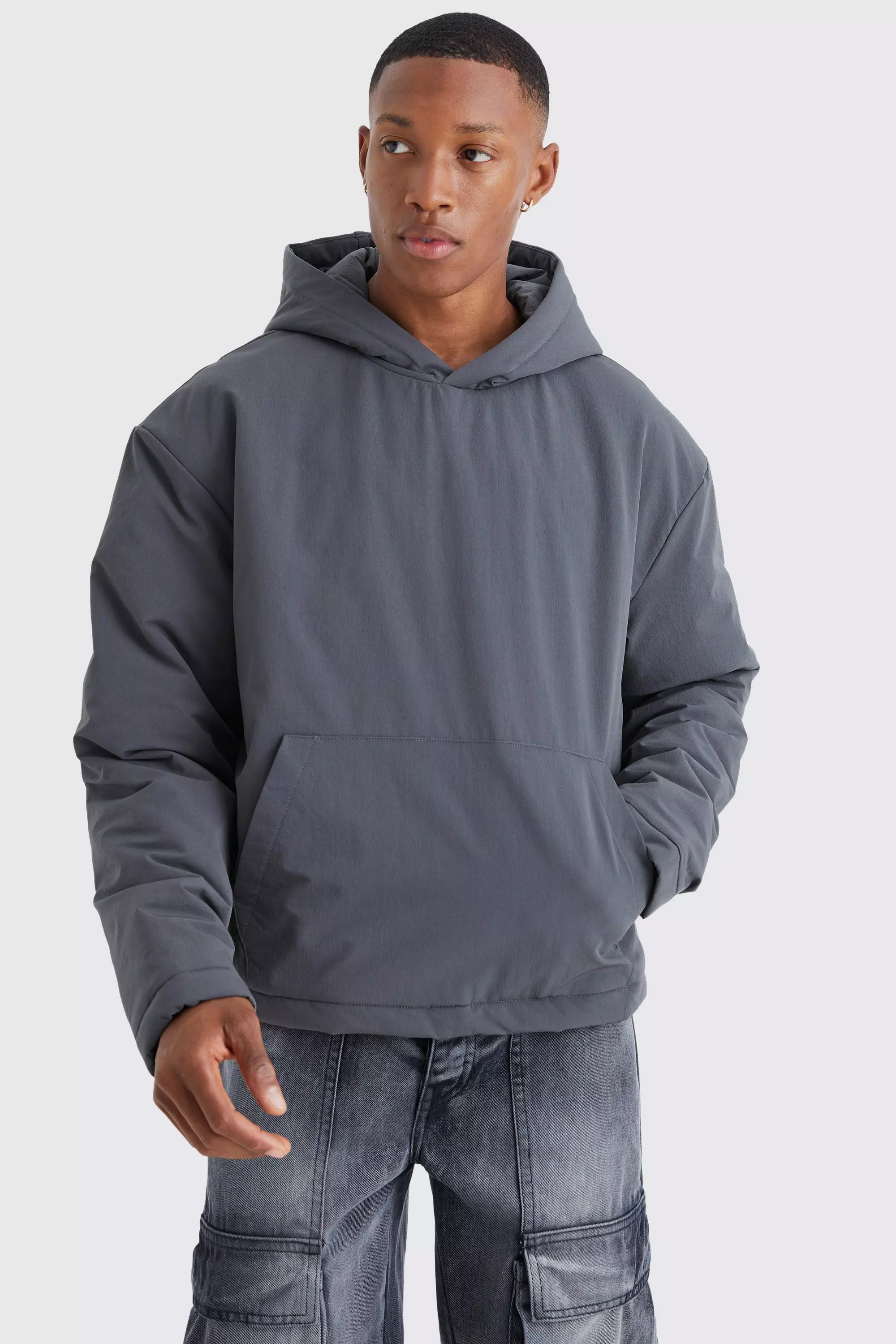 Nylon hoodie discount