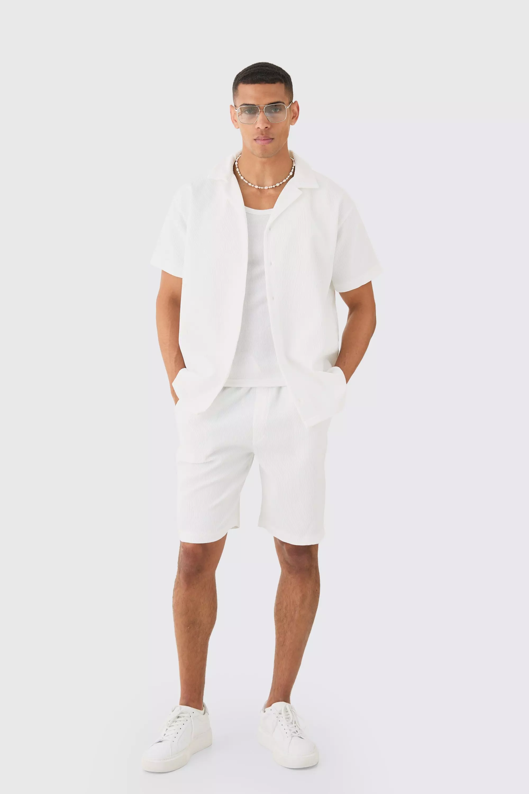 Mens oversized short sleeve shirt sale