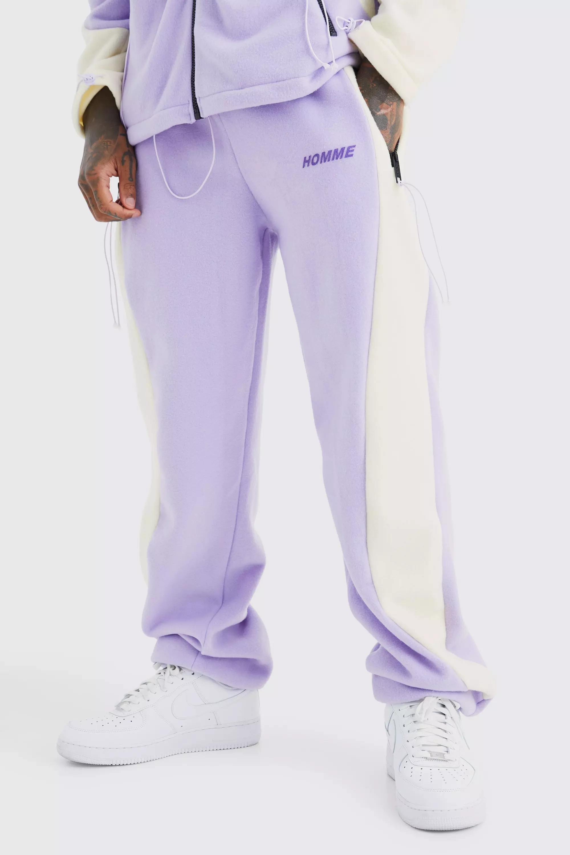 Polar fleece cheap track pants