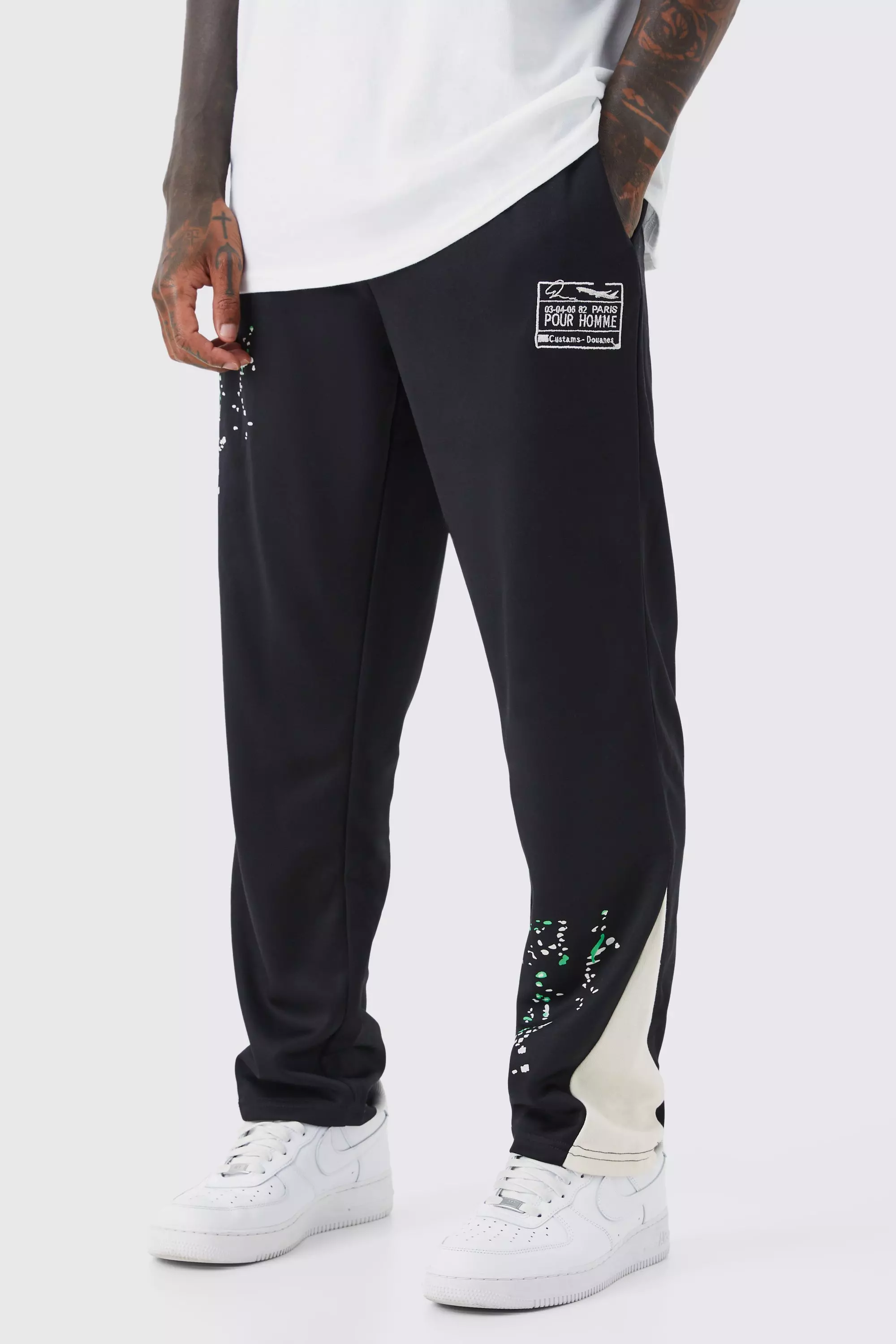 Regular Fit Tricot Gusset Jogger