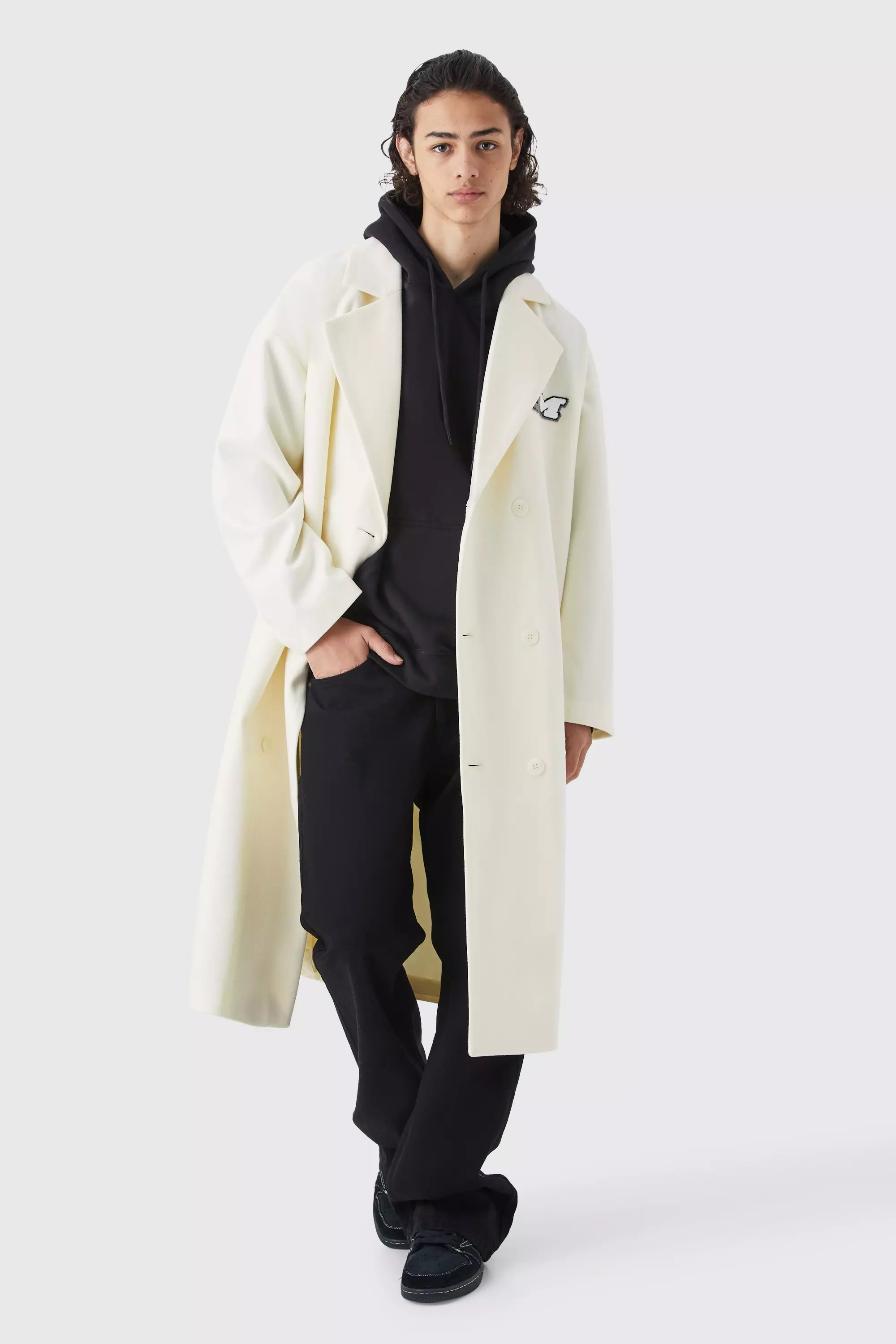 Varsity trench coat hot sale